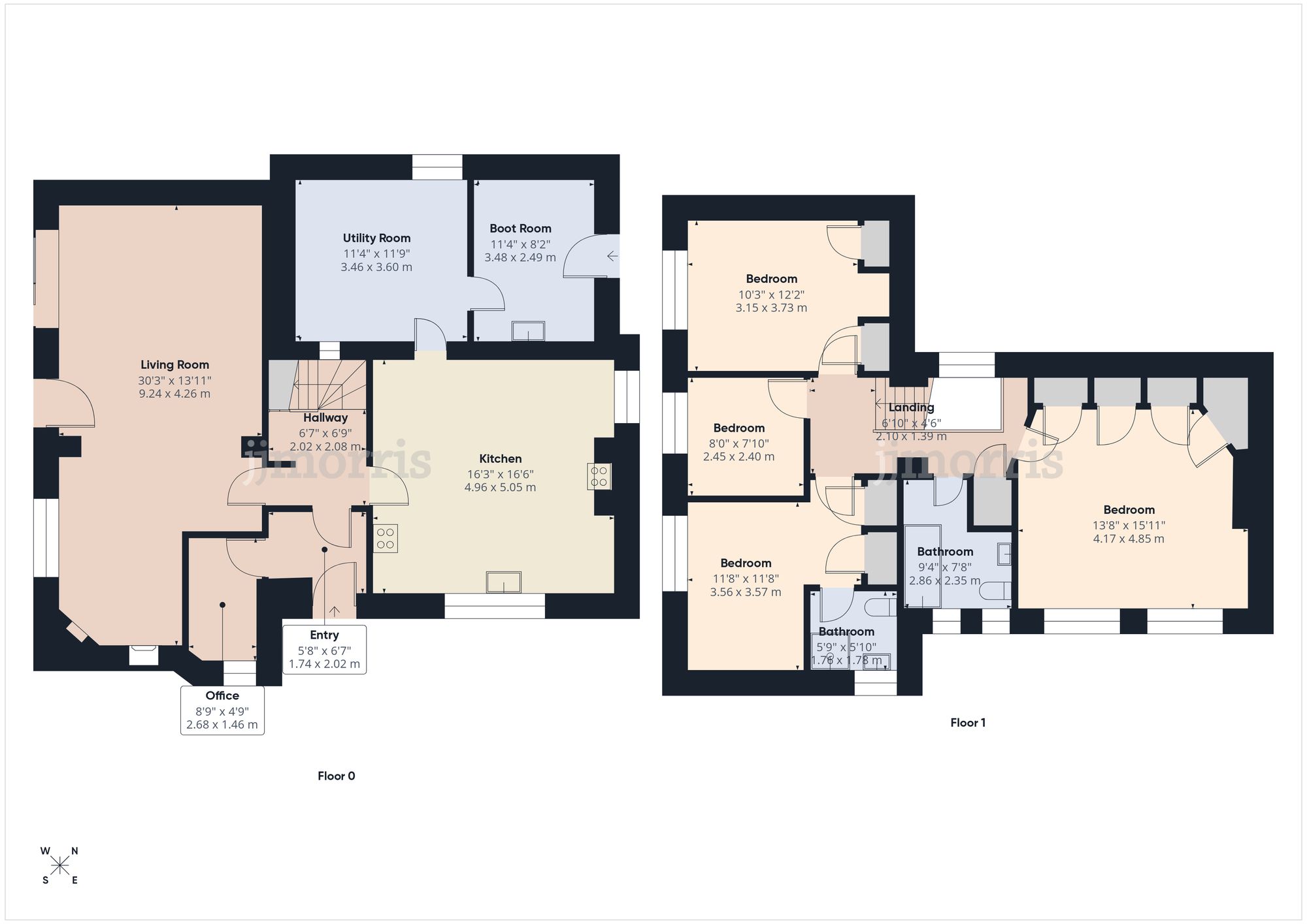 Berllan Dawel, Whitland floorplan