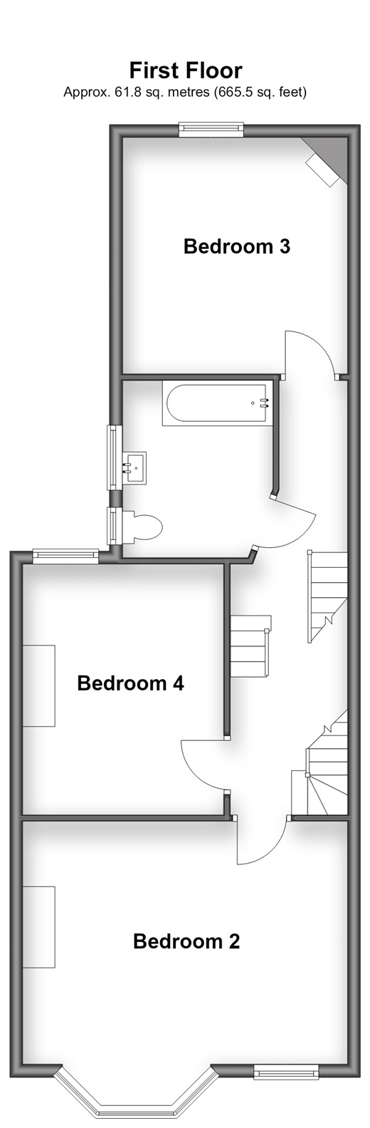 Eastcourt Road, Worthing floorplan