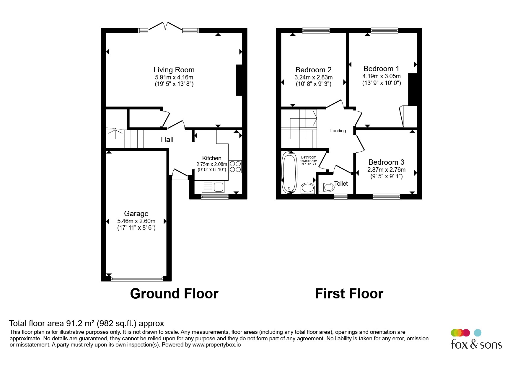 104, Princes Road, Eastbourne floorplan