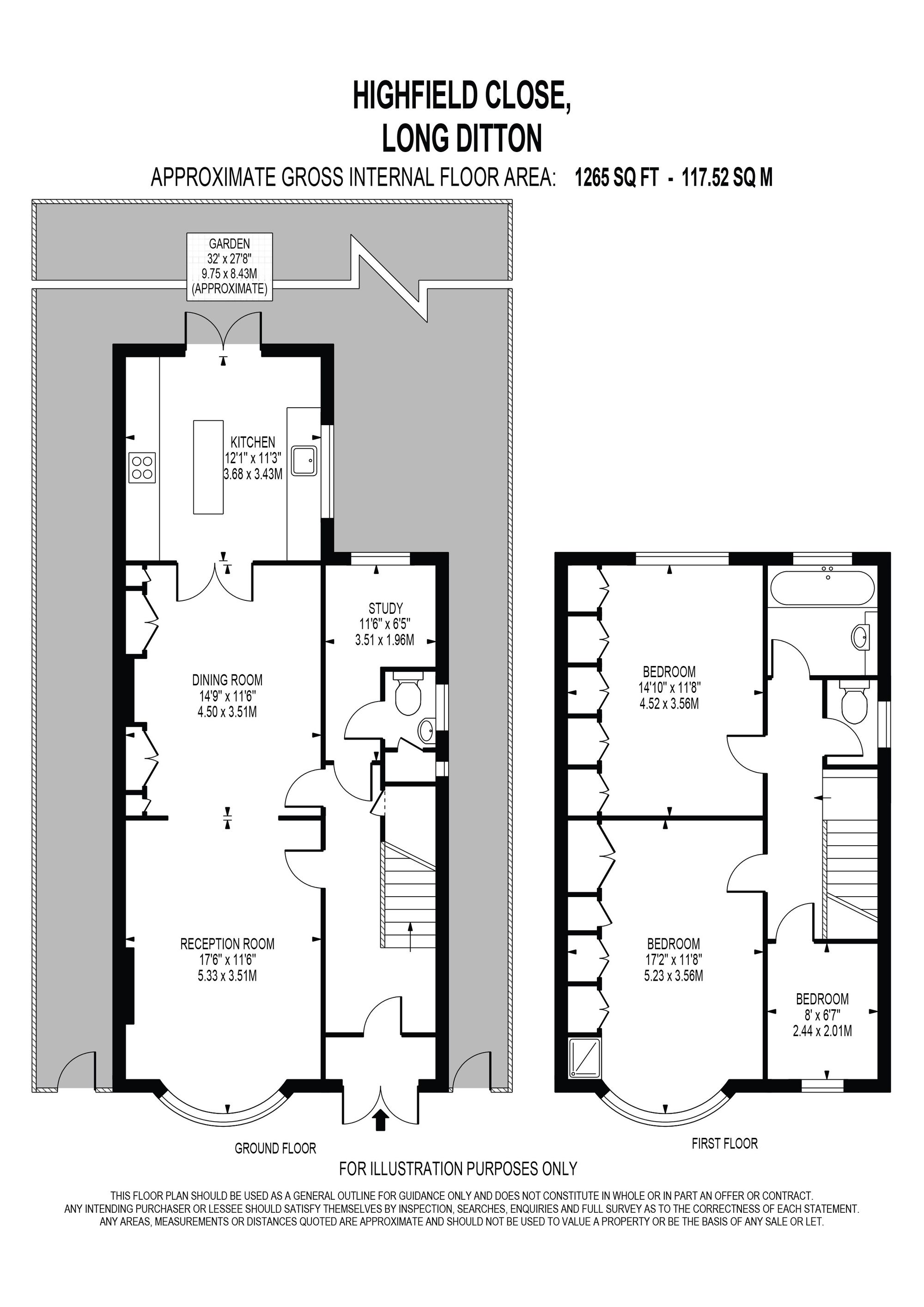 10 Highfield Close, Surbiton floorplan