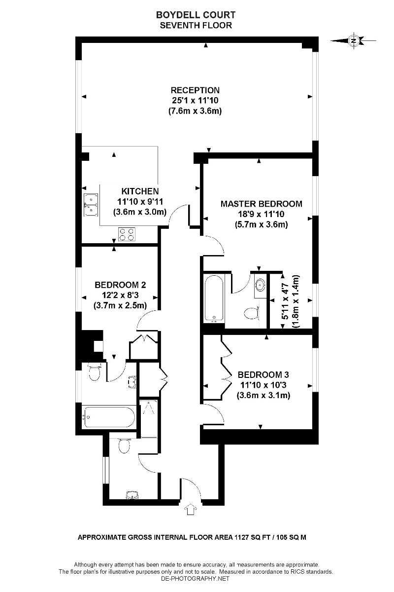 3 Bedrooms Flat to rent in St. Johns Wood Park, London NW8