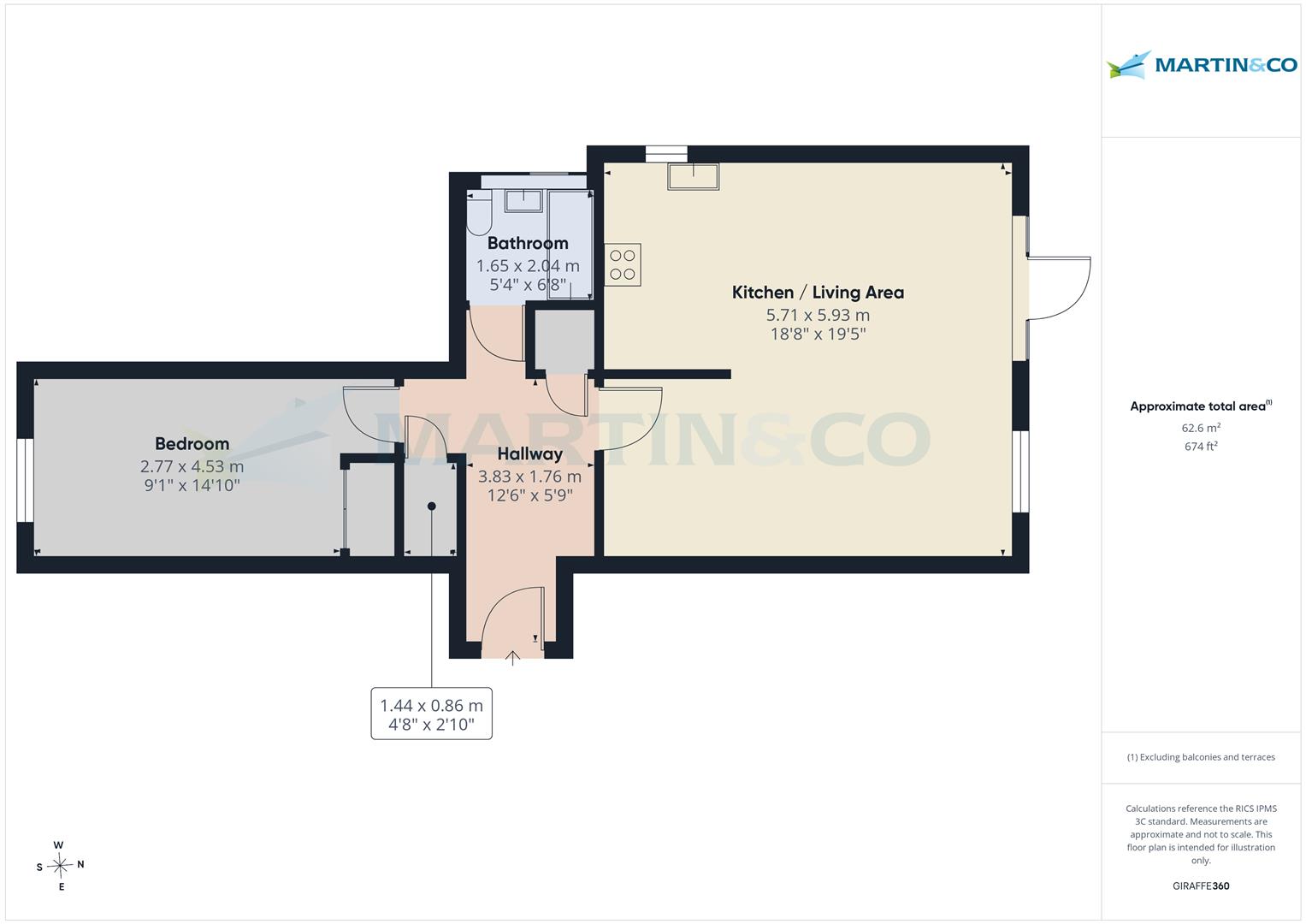 205, Riverside Drive, Lincoln floorplan