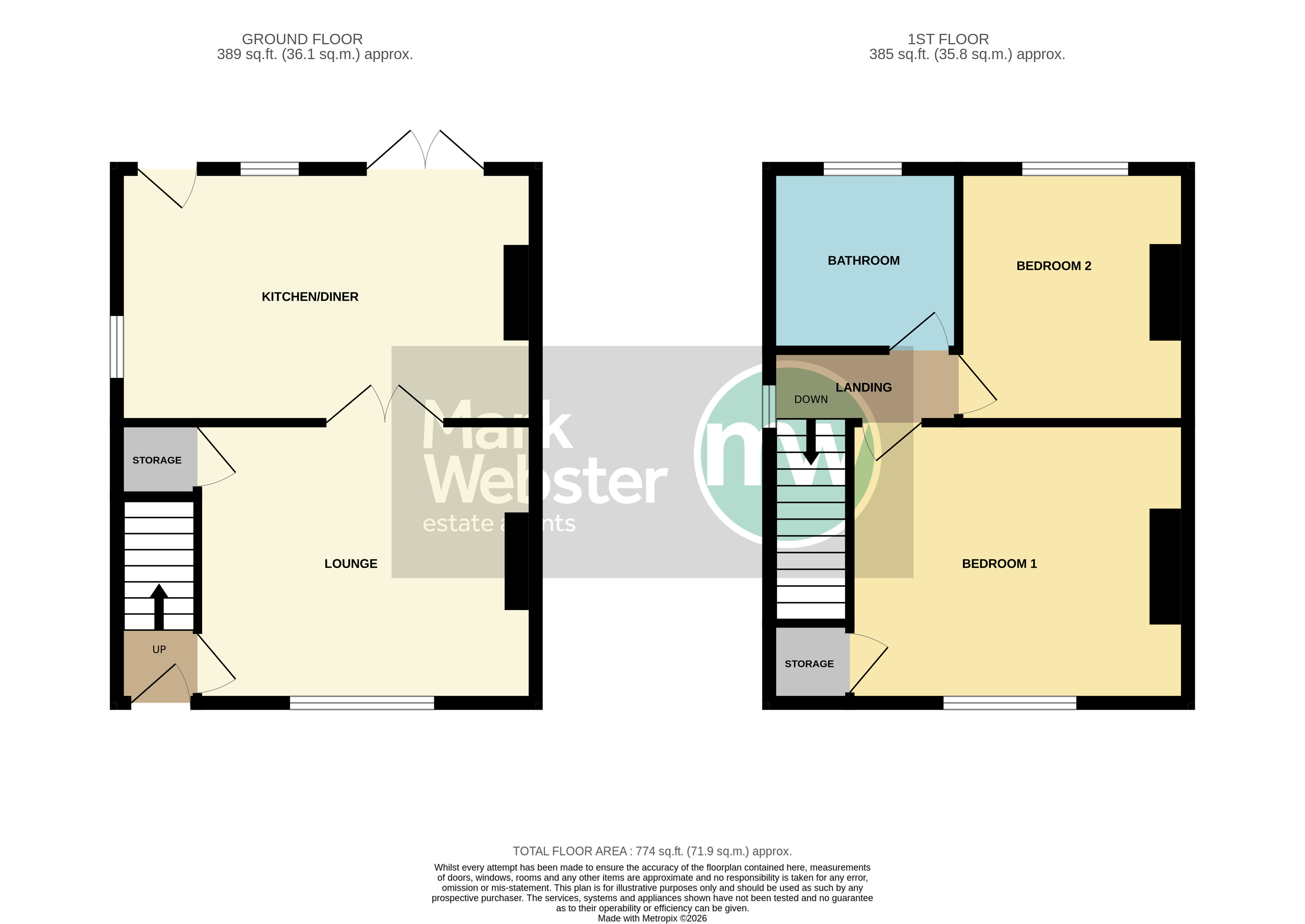 22, Stanley Road, Atherstone floorplan