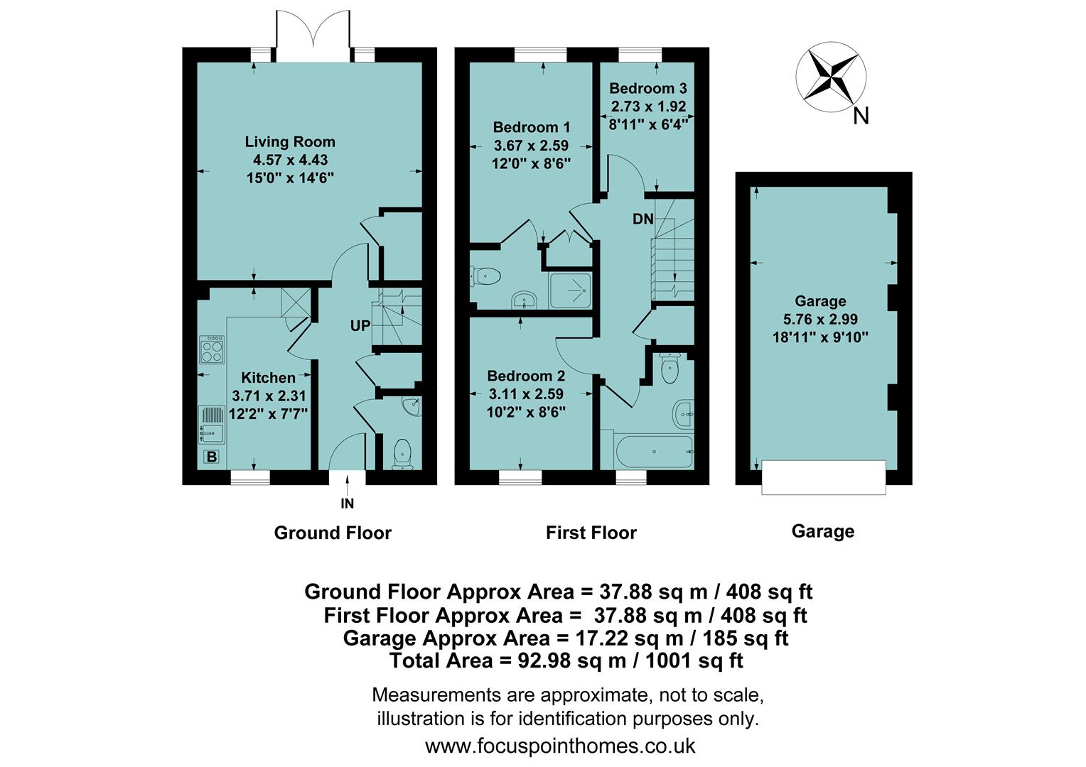 25, Wren Crescent, Bodicote floorplan