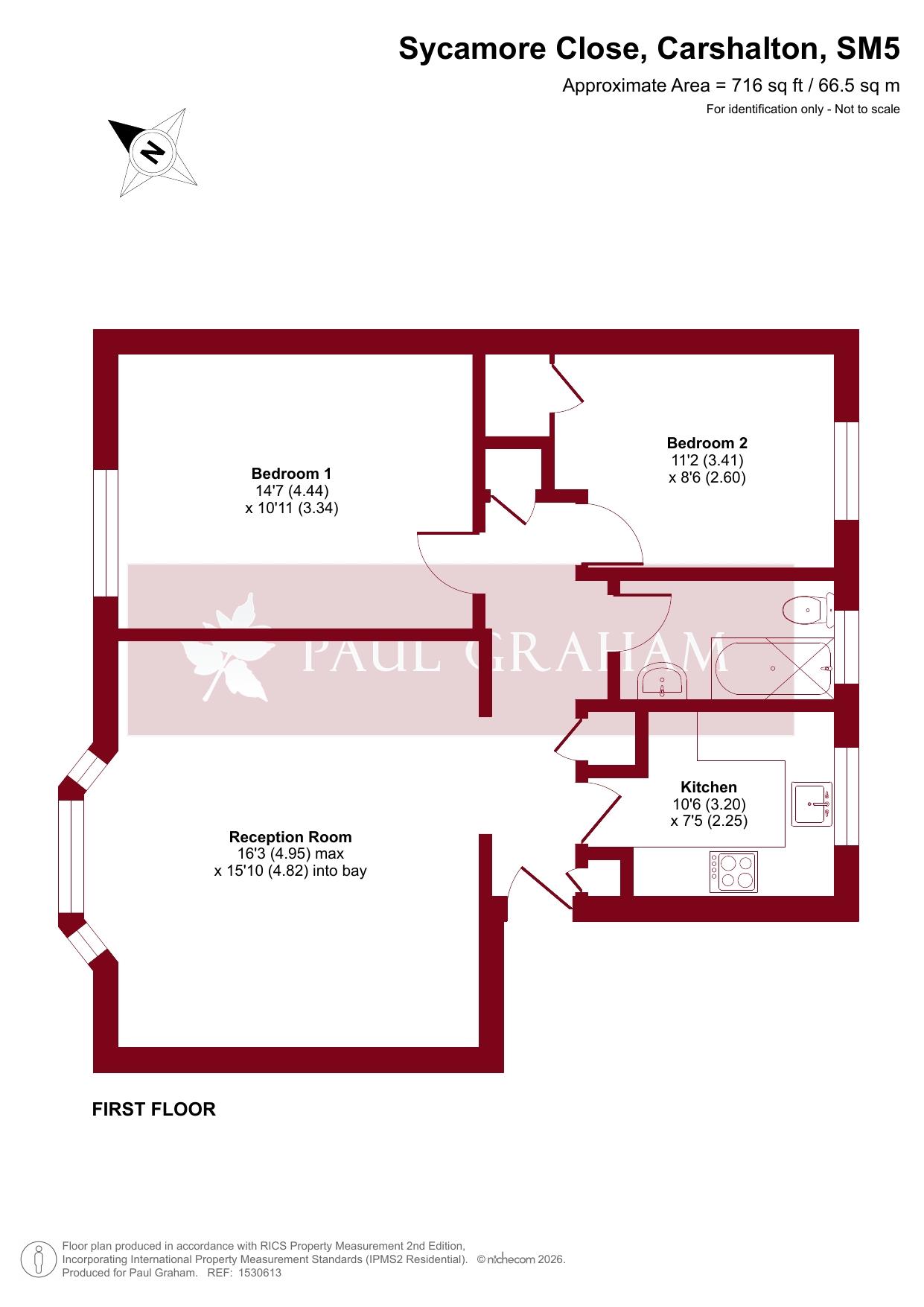 33, Sycamore Close, Carshalton floorplan
