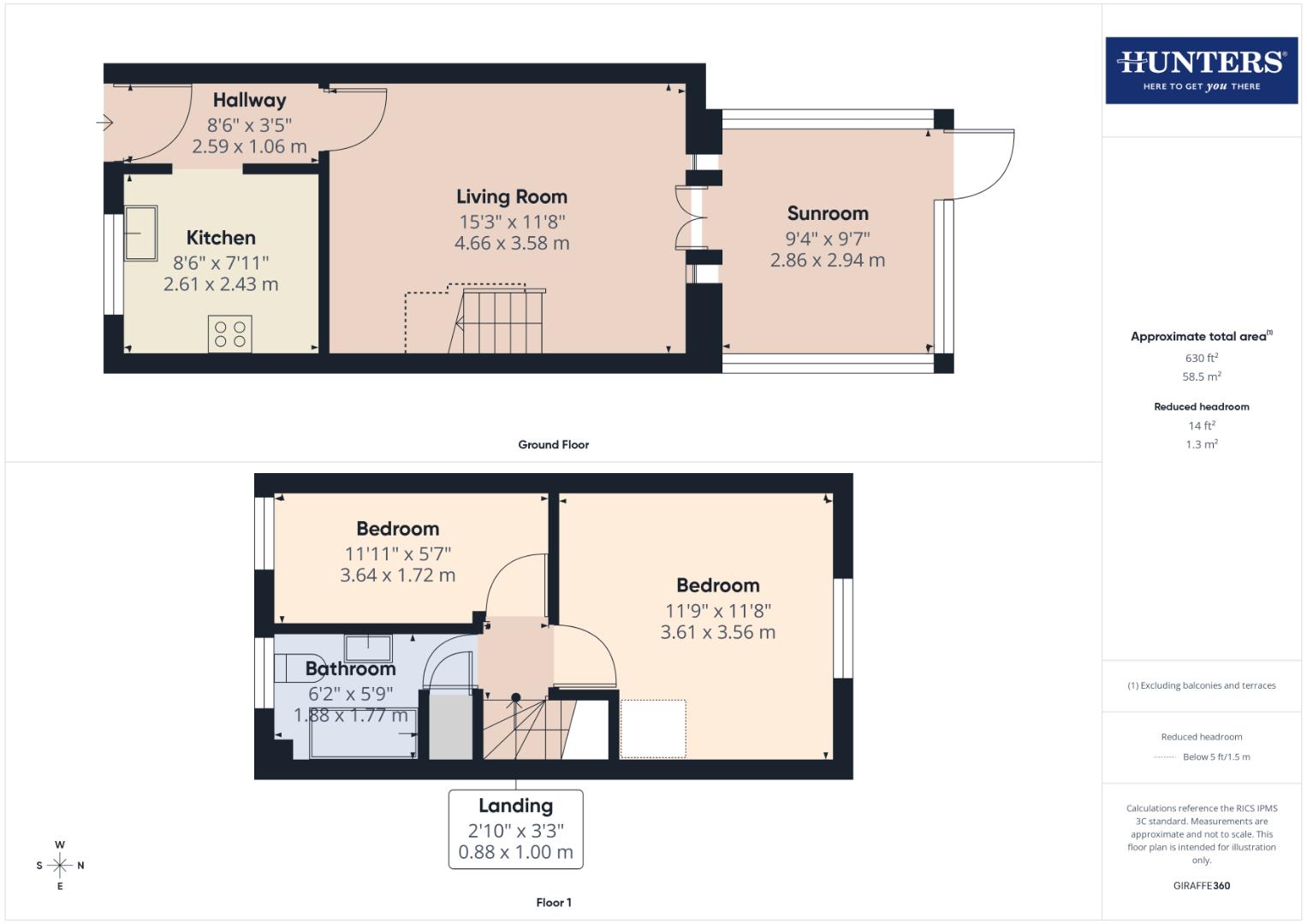 8, Stockshill, Scarborough floorplan