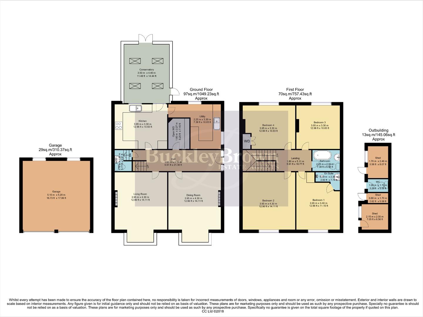 31, Castle Lane, Chesterfield floorplan