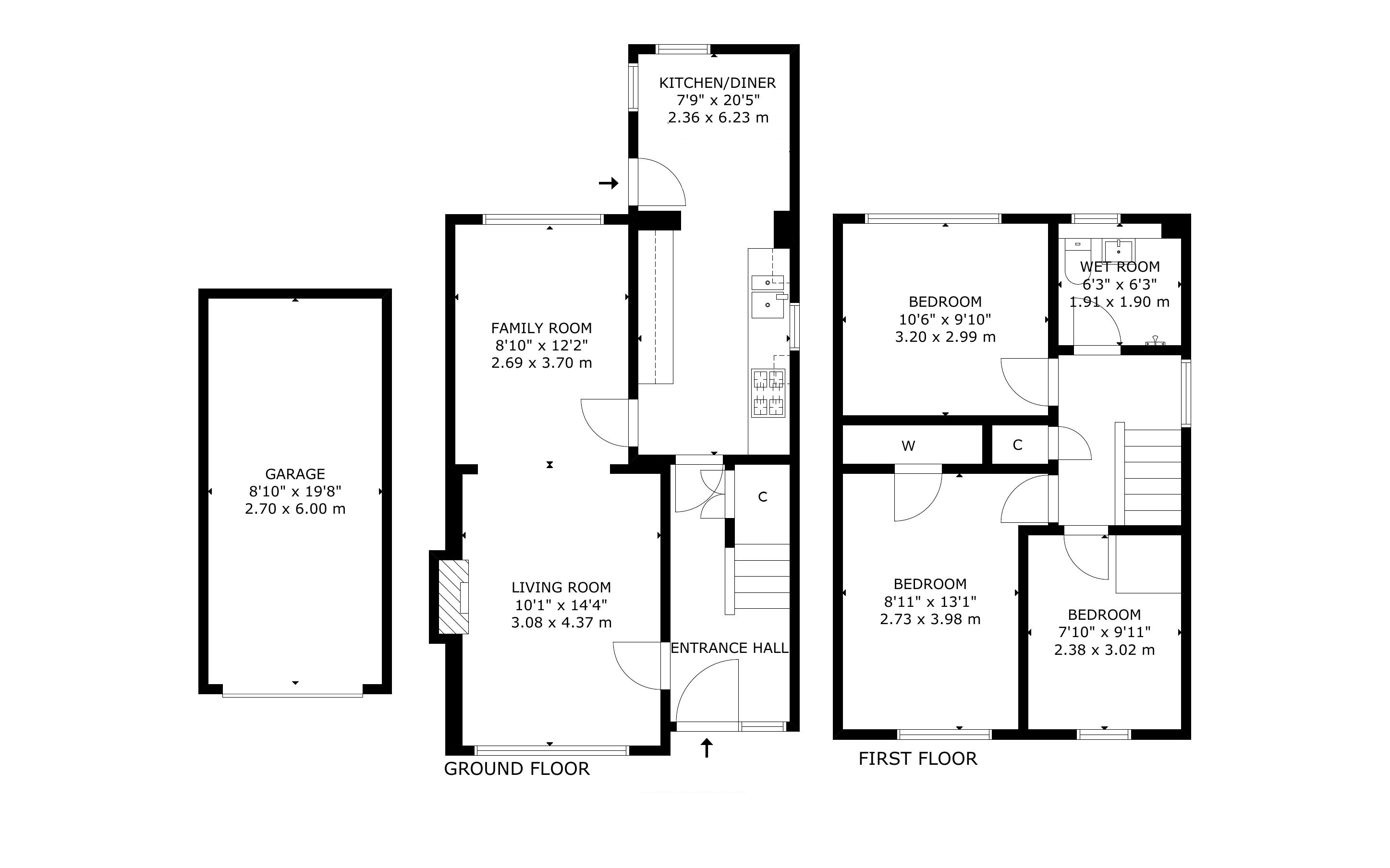 52, Eskbank Road, Midlothian floorplan