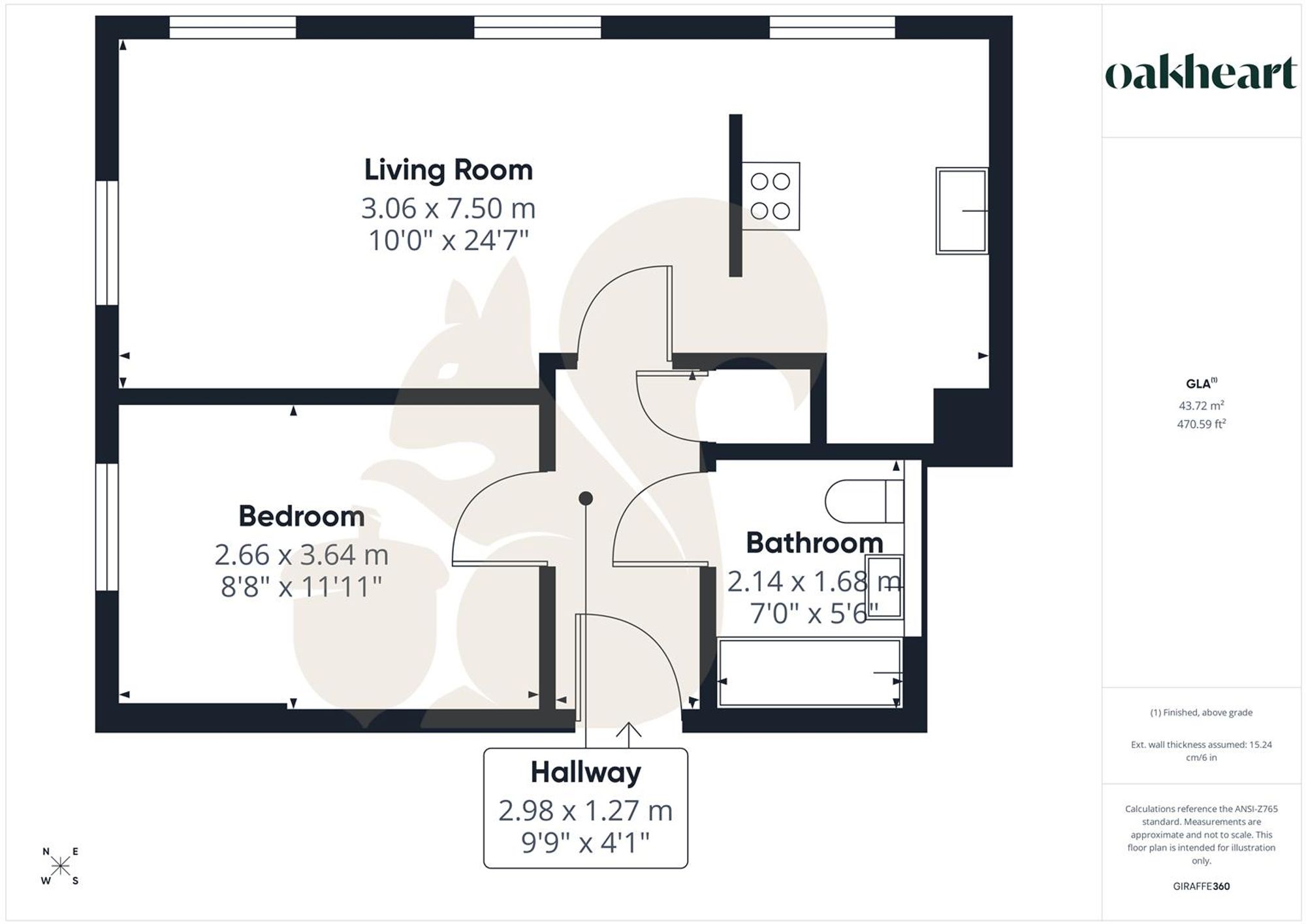 Flat 7, Siric House Circular Road South, Colchester floorplan