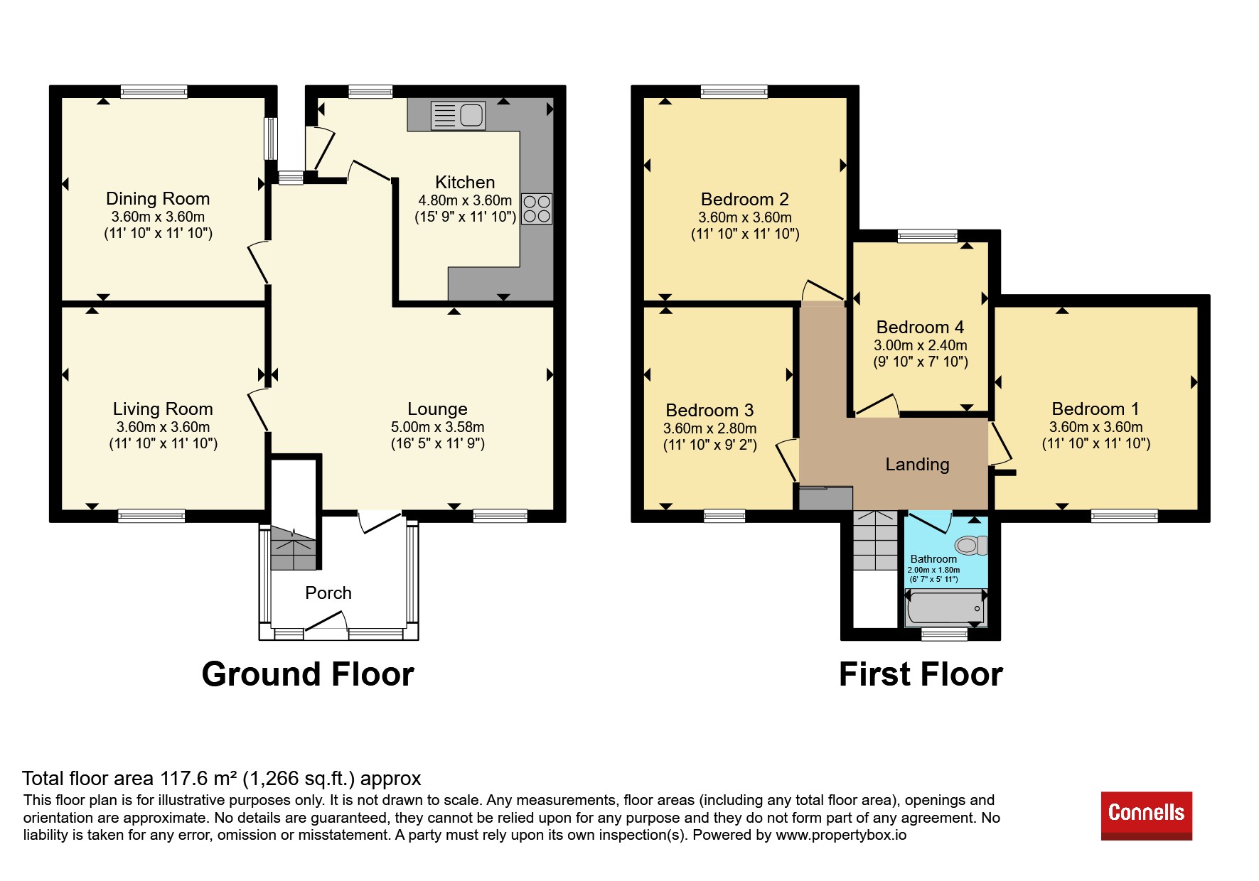 231, Beechwood Road, Luton floorplan