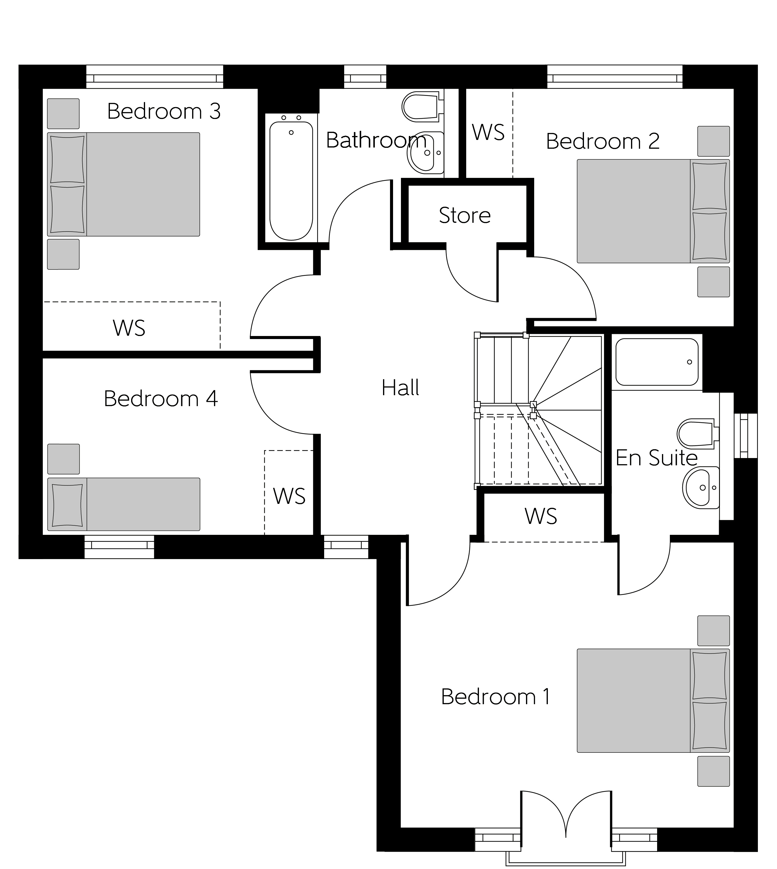 18, Grahamston Road, Paisley floorplan