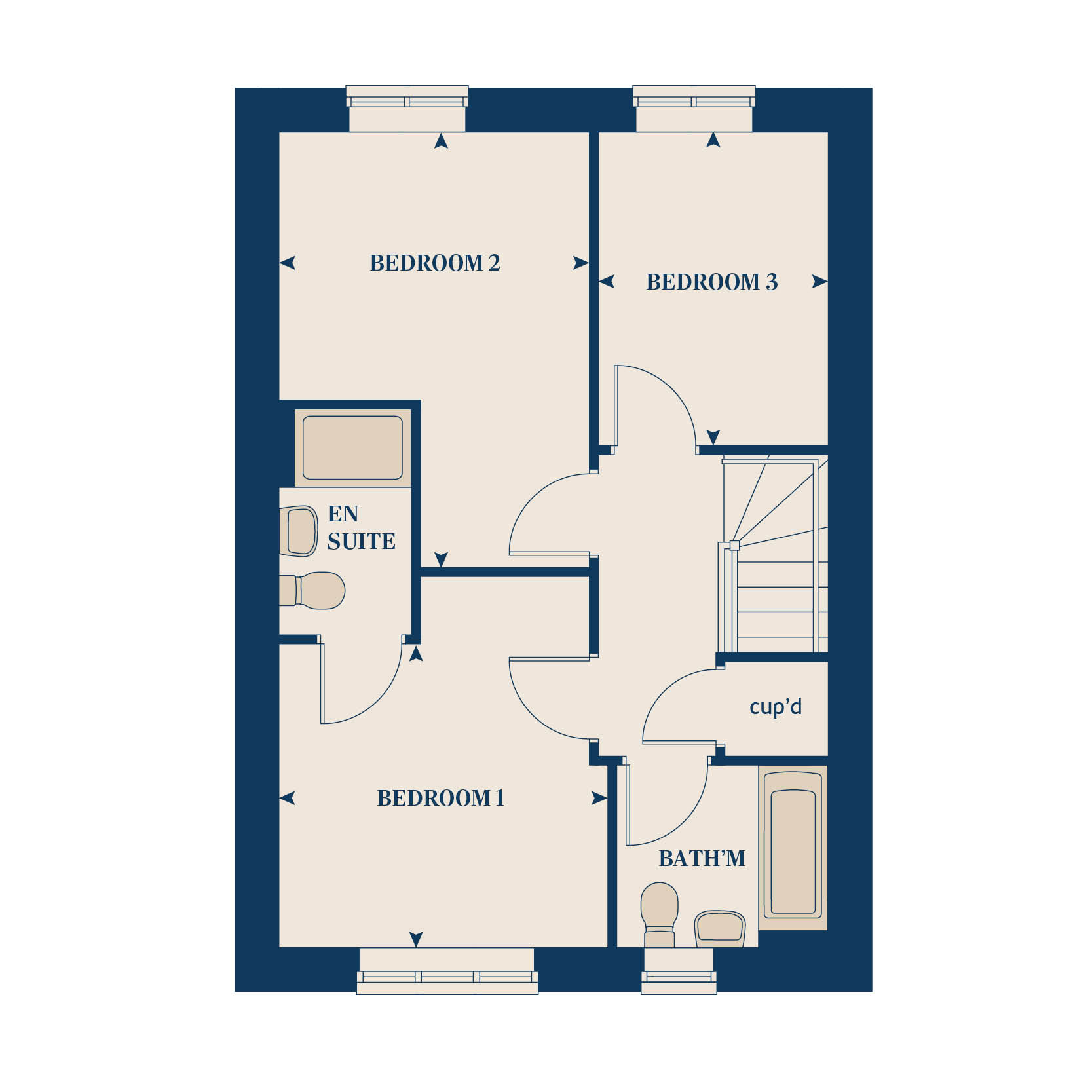 446, Clover View, Boulton Moor floorplan