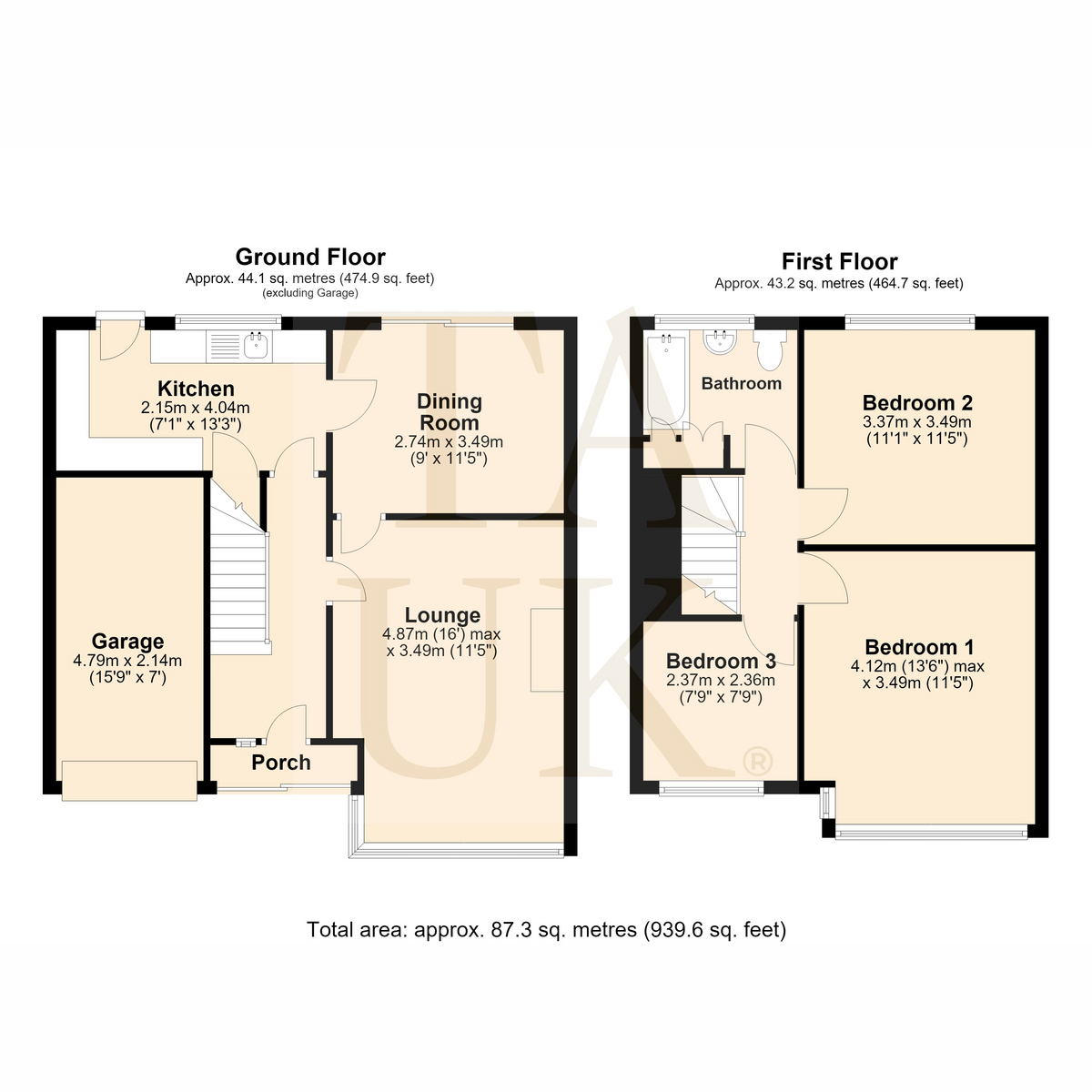 80, Buttermere Road, Stourport-on-severn floorplan