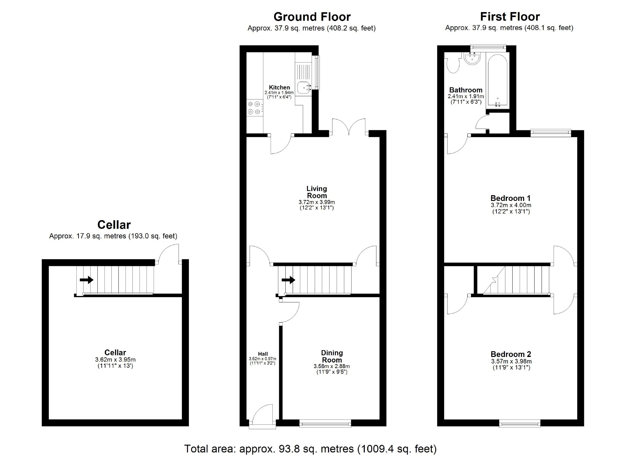 2 bed terraced house for sale in Dale Street, Edgeley, Stockport SK3