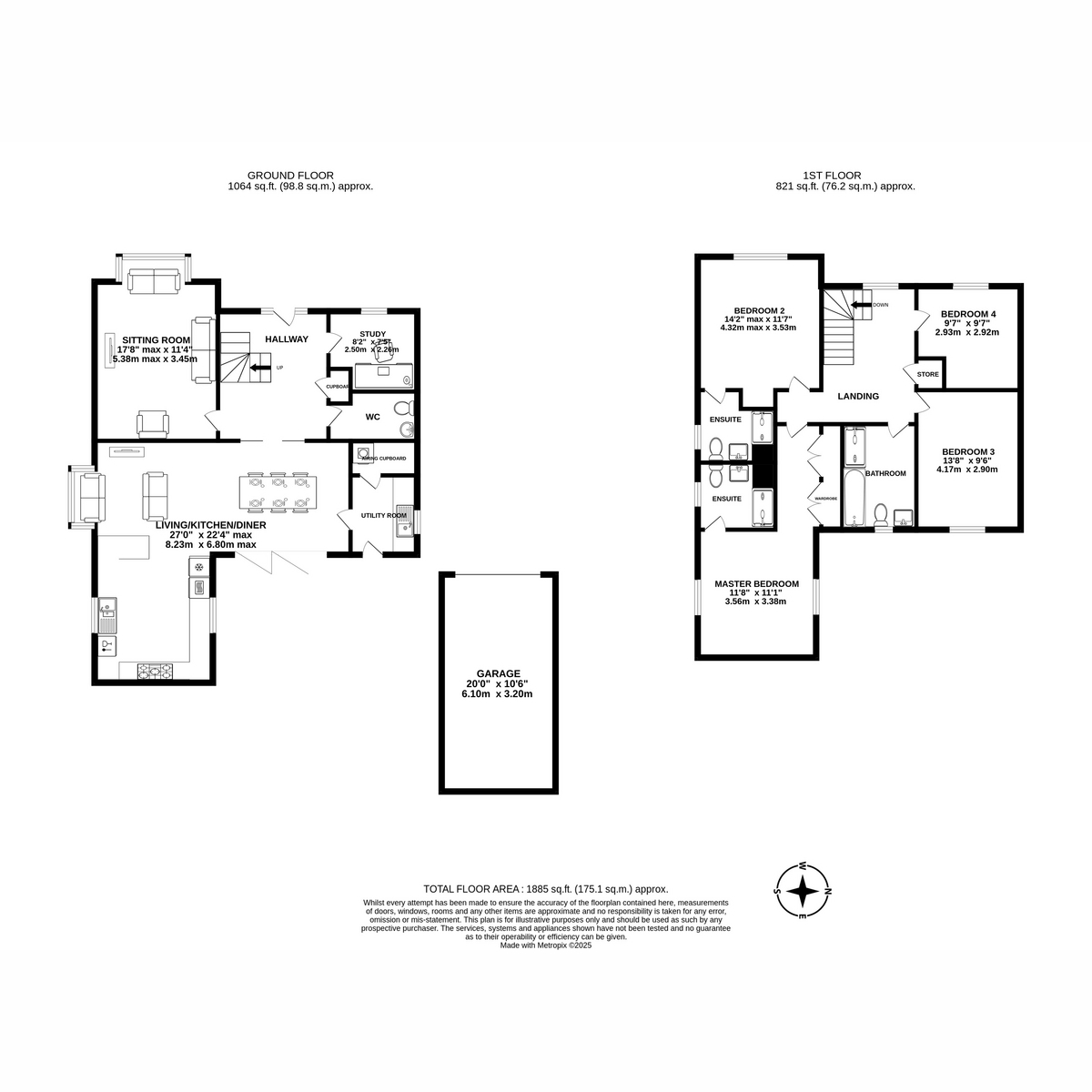 6, Icetone Way, Bishops Itchington floorplan