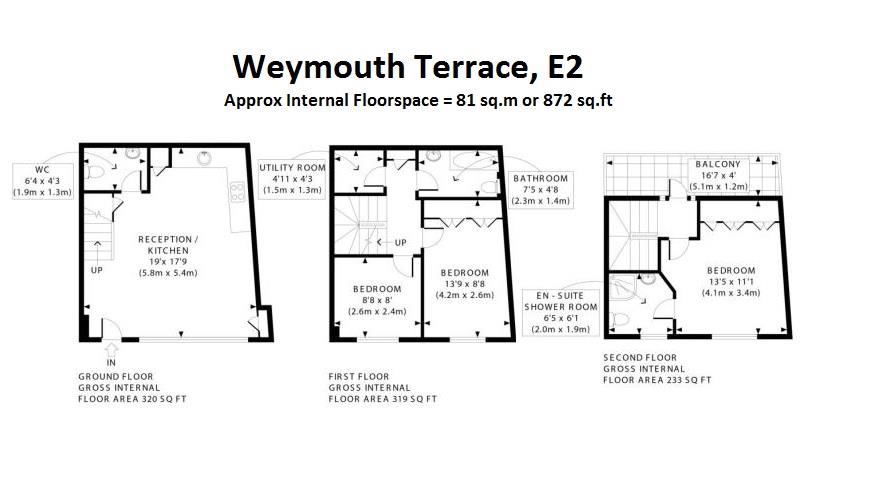 3 Bedrooms Terraced house to rent in Weymouth Terrace, London, Haggerston E2