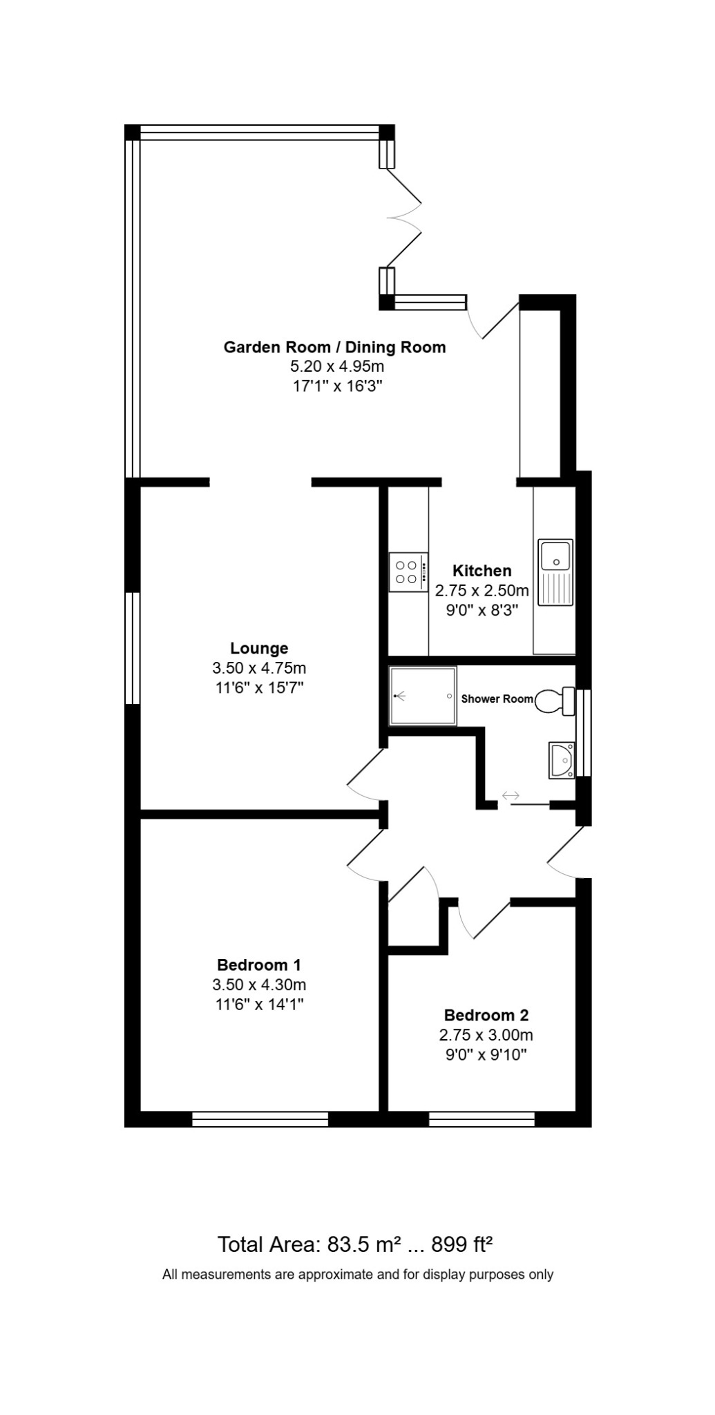 4, James Close, King's Lynn floorplan