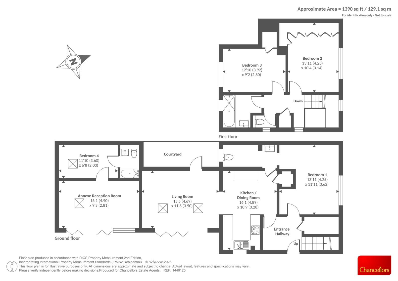 23, Albert Drive, Woking floorplan