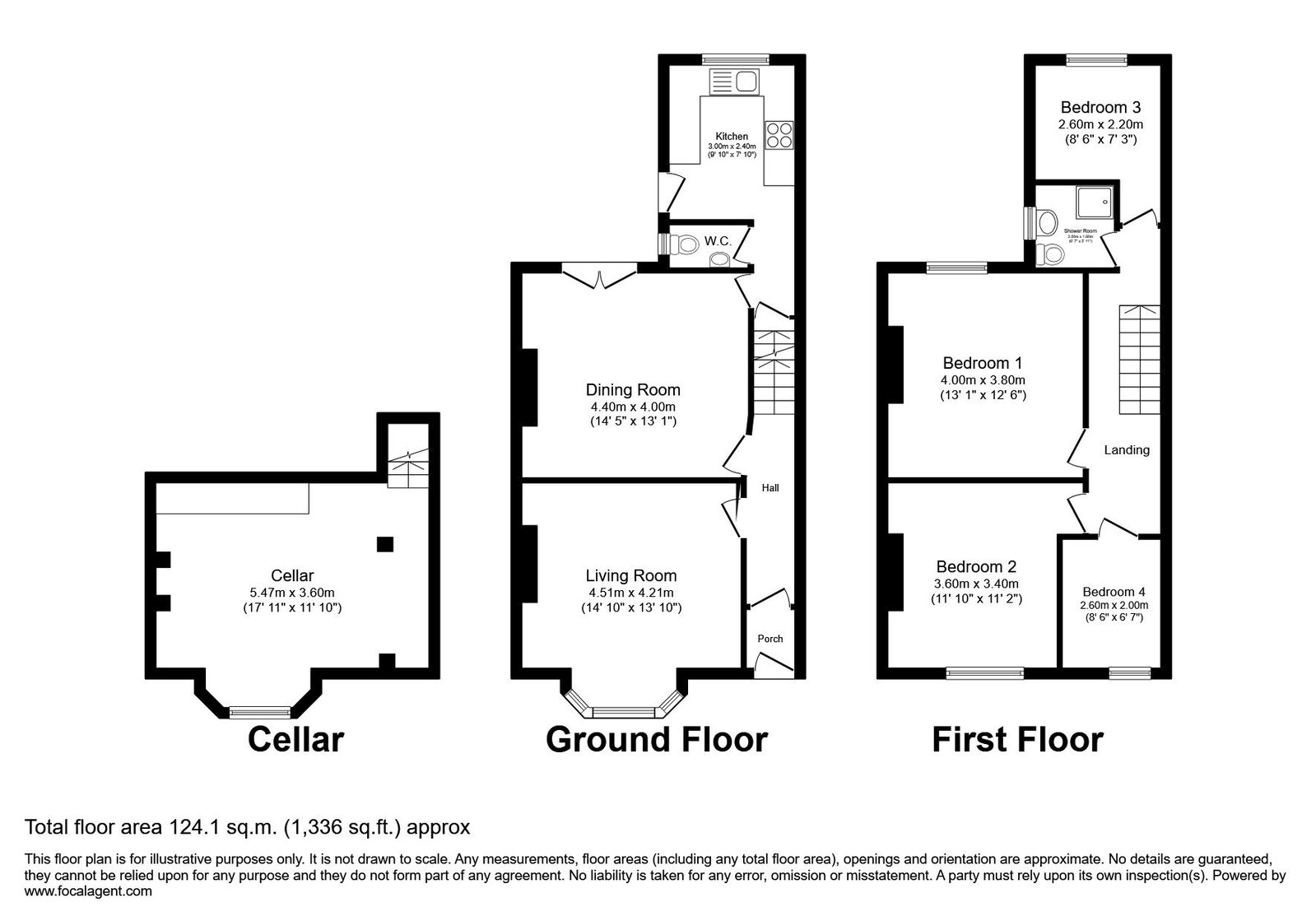 46, Davenport Road, Stockport floorplan