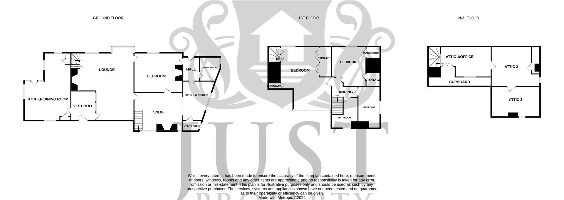 The Willows,, 25, Offa Road, Hastings floorplan