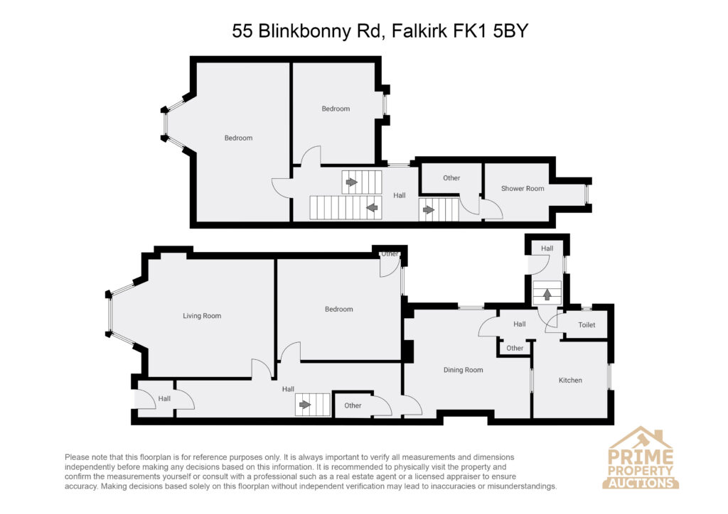 55, Blinkbonny Road, Falkirk floorplan