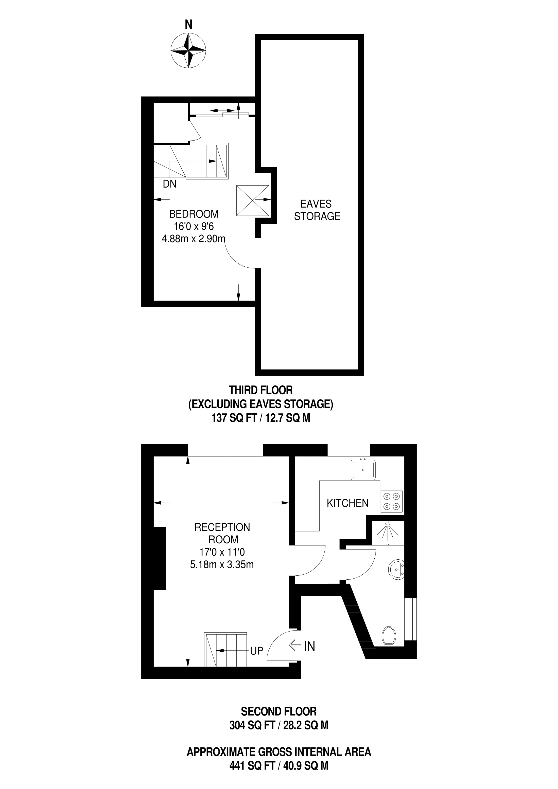 1 Bedrooms Flat for sale in Kings Avenue, Clapham SW12