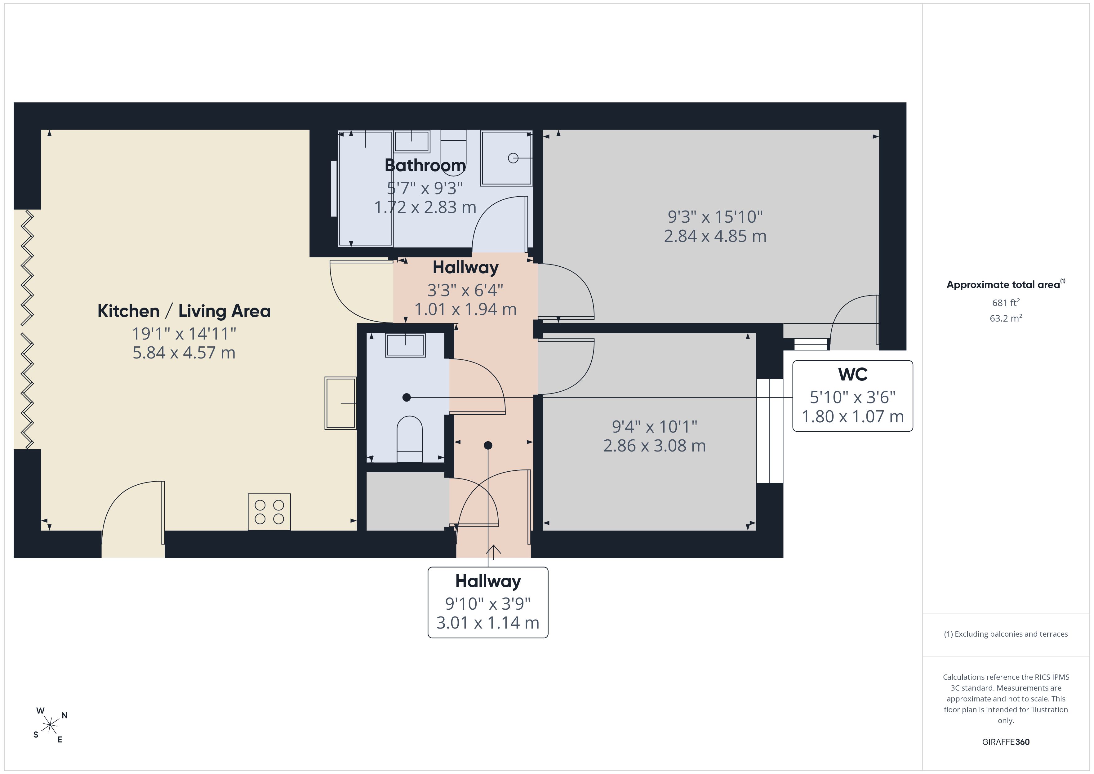 156b, Arle Road, Cheltenham floorplan