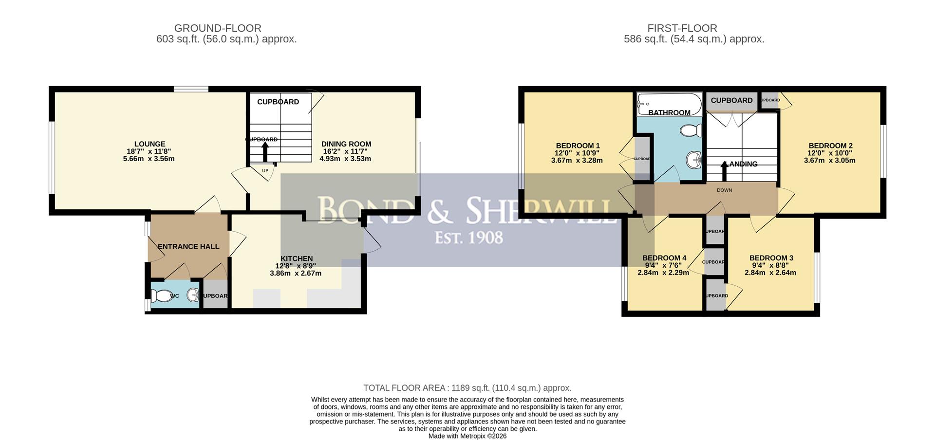 63, Cordrey Gardens, Coulsdon floorplan