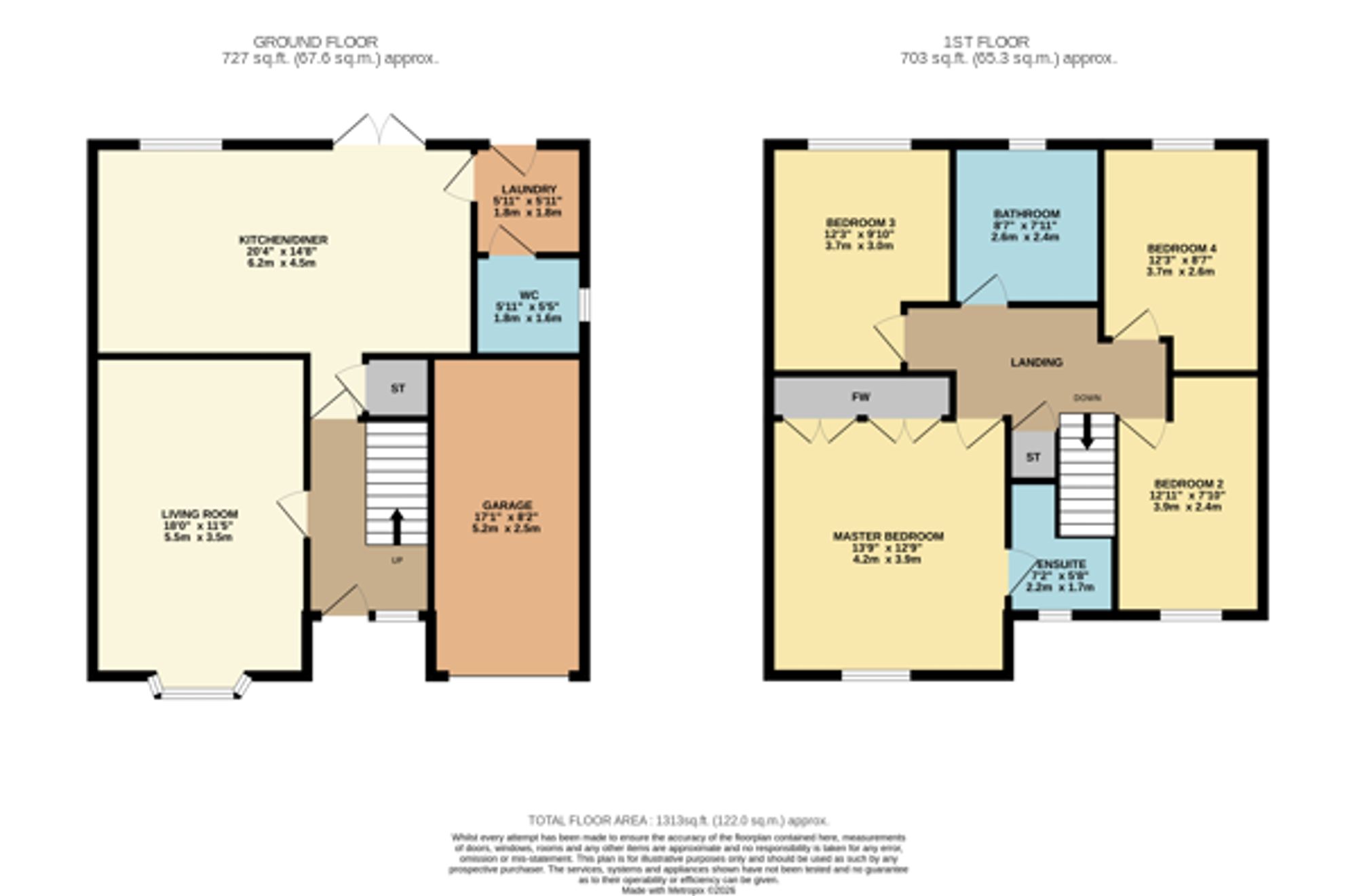 38 Wildcat Drive, Glasgow floorplan