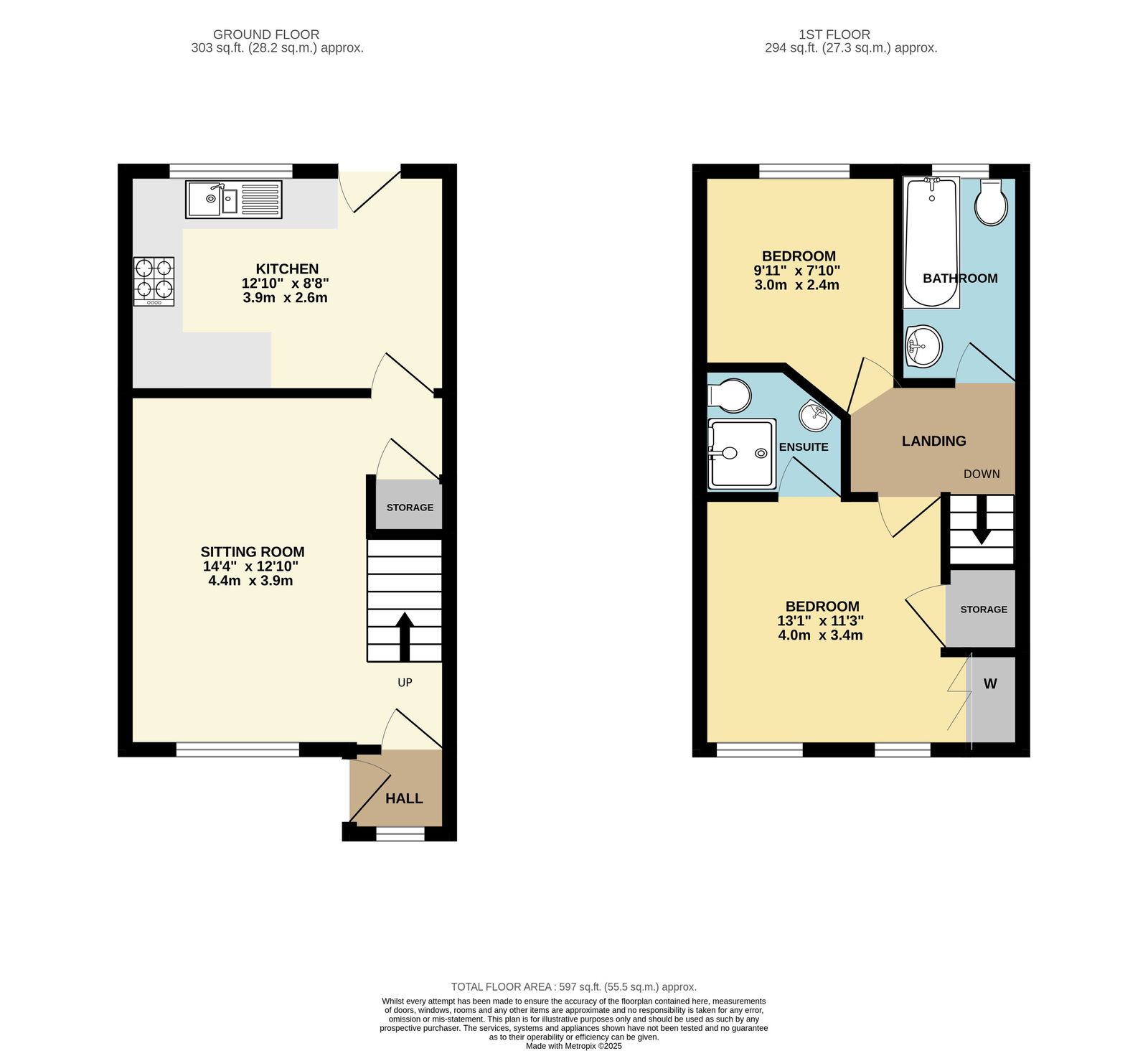 10, Target Close, Ledbury floorplan