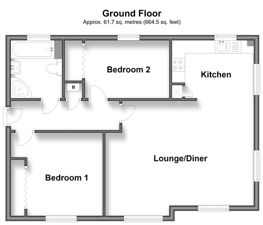 Paxton Avenue, Folkestone floorplan