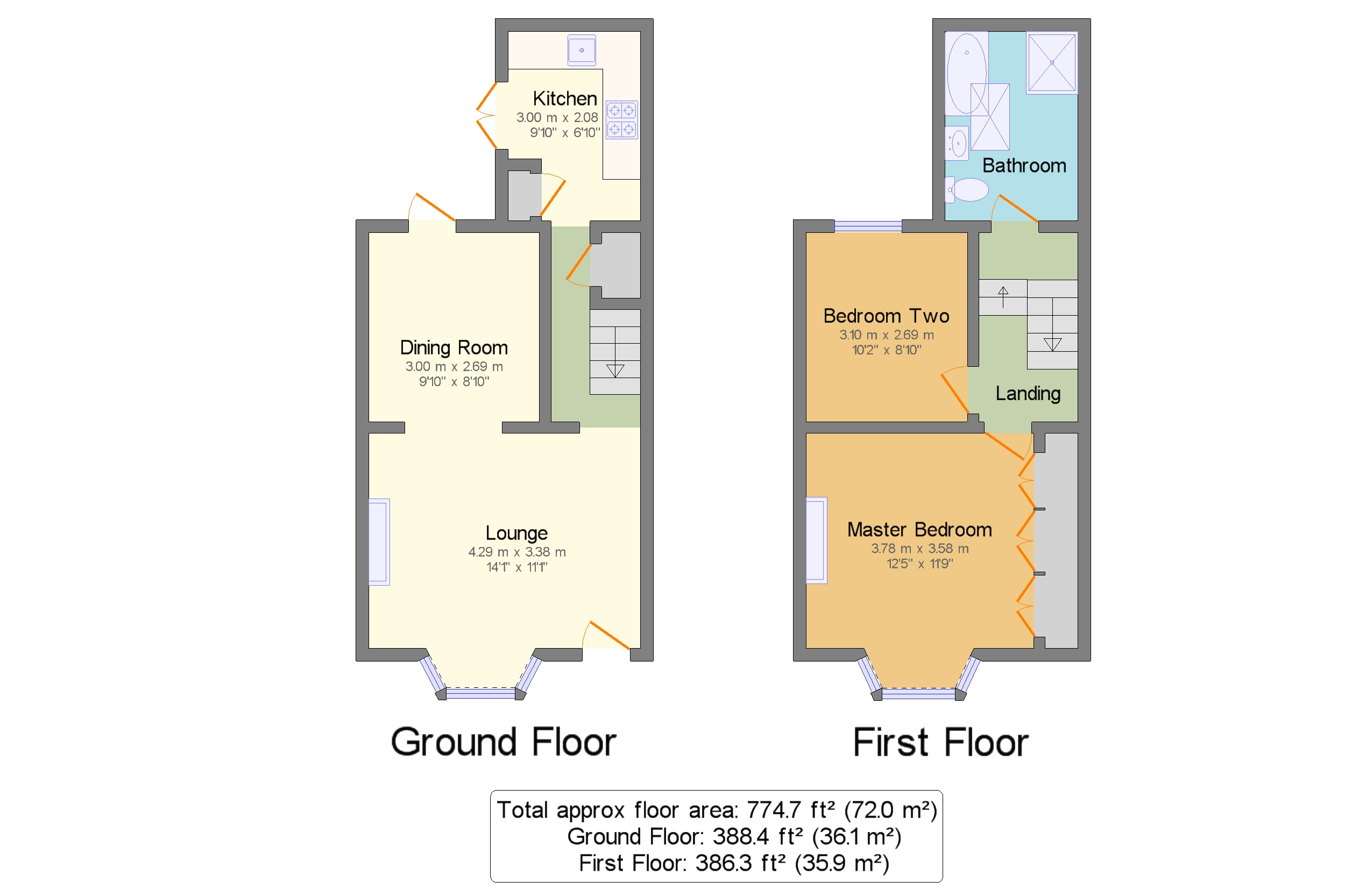 2 bed terraced house for sale in Railway Street, Brighton, East Sussex