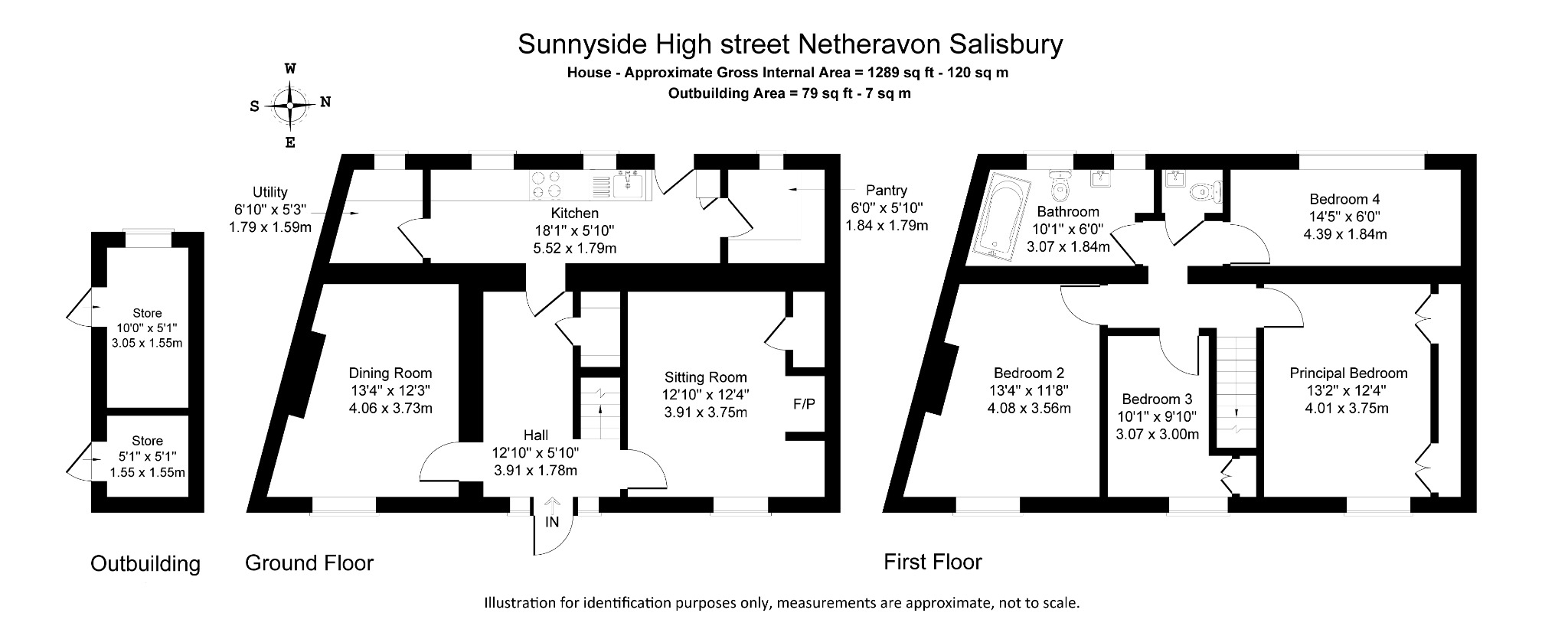 Sunnyside, High Street, Salisbury floorplan
