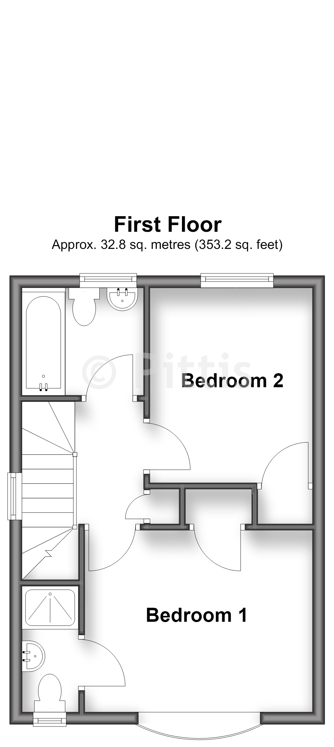 13A, Upton Road, Ryde floorplan