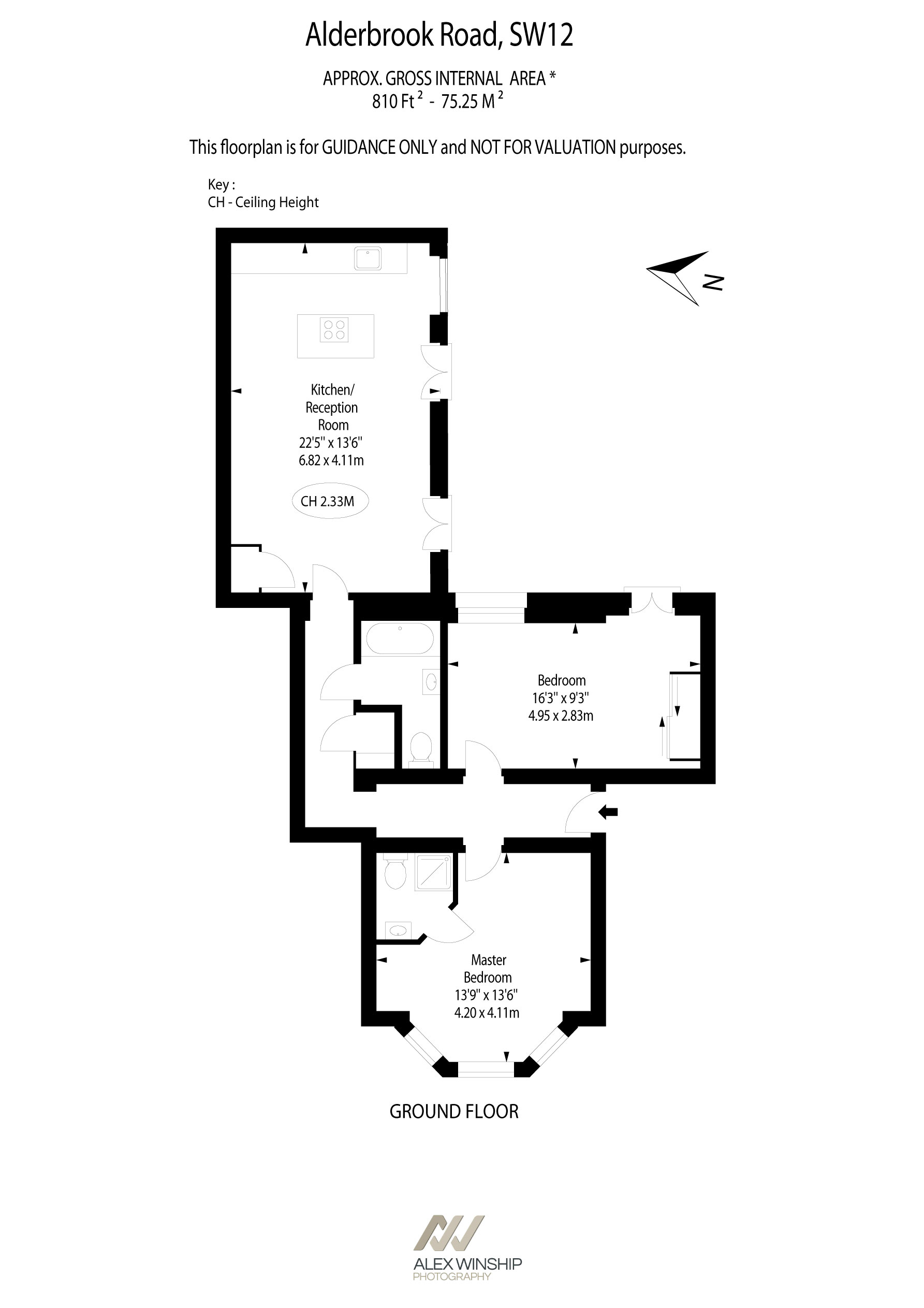 2 Bedrooms Flat to rent in Alderbrook Road, London SW12