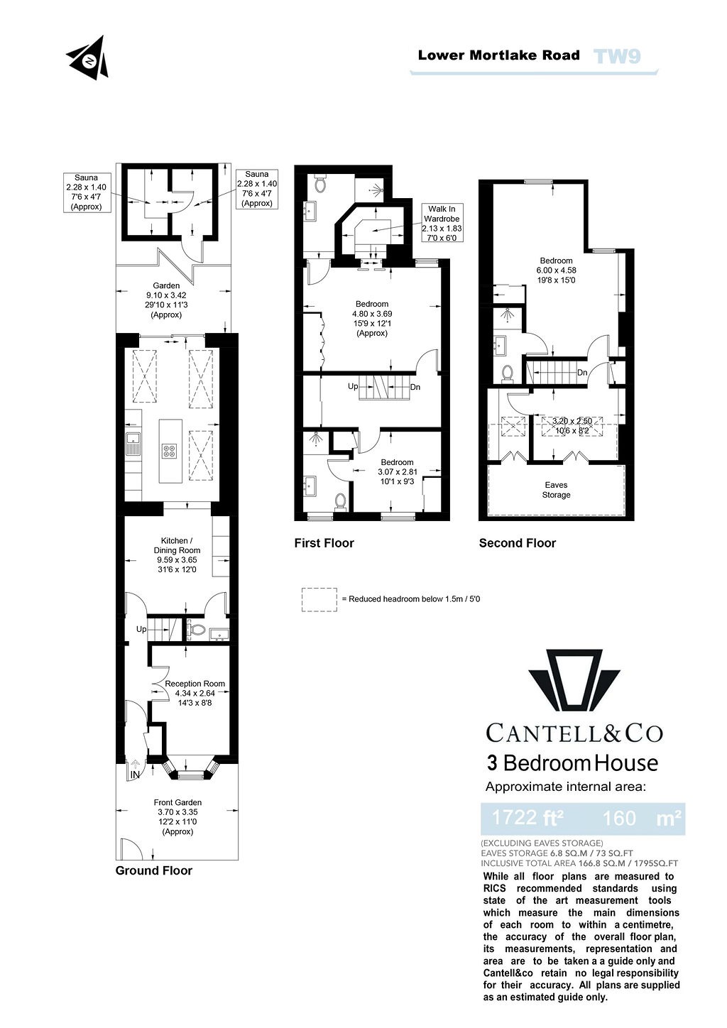 139, Lower Mortlake Road, Richmond floorplan