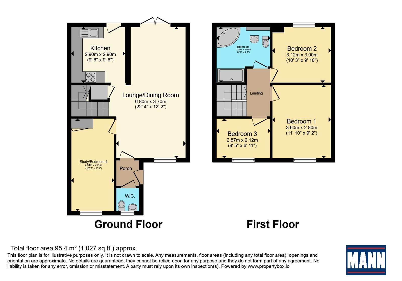 14, Ryan Drive, Maidstone floorplan