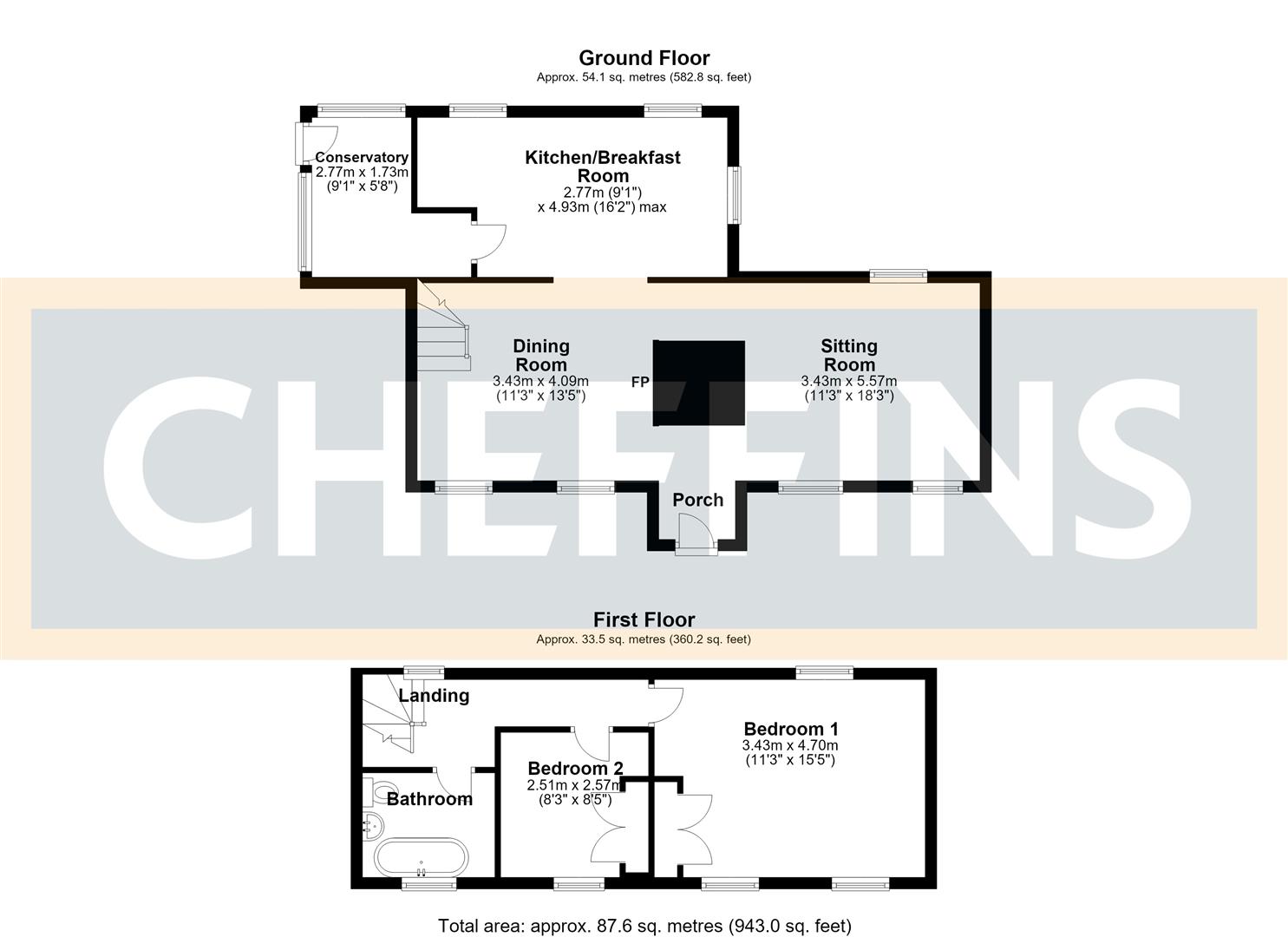 2, High Street, Sudbury floorplan