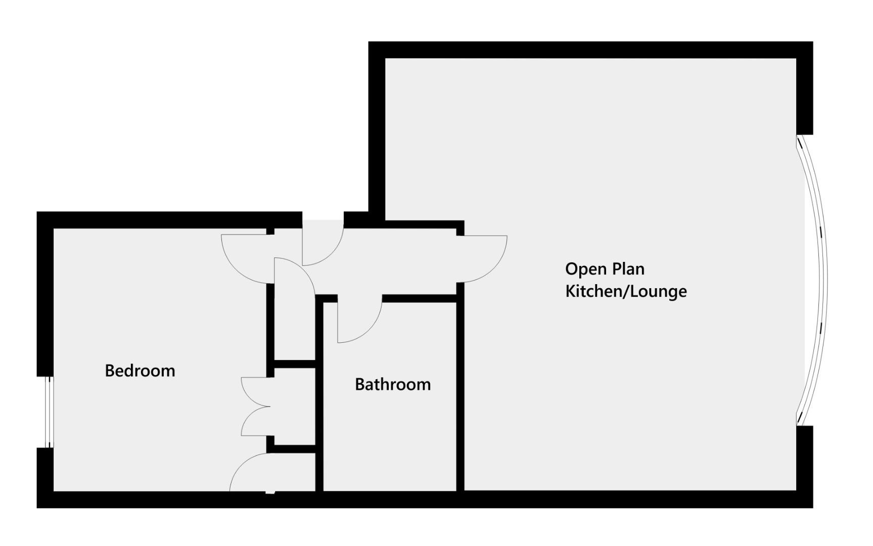 Flat 4, 2, Bond Street, Weymouth floorplan