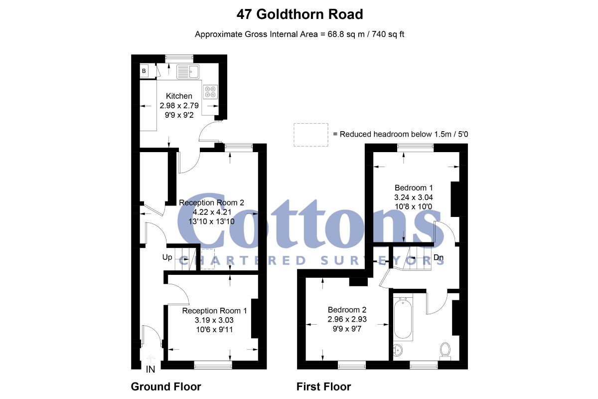 45 & 47, Goldthorn Road, Wolverhampton floorplan