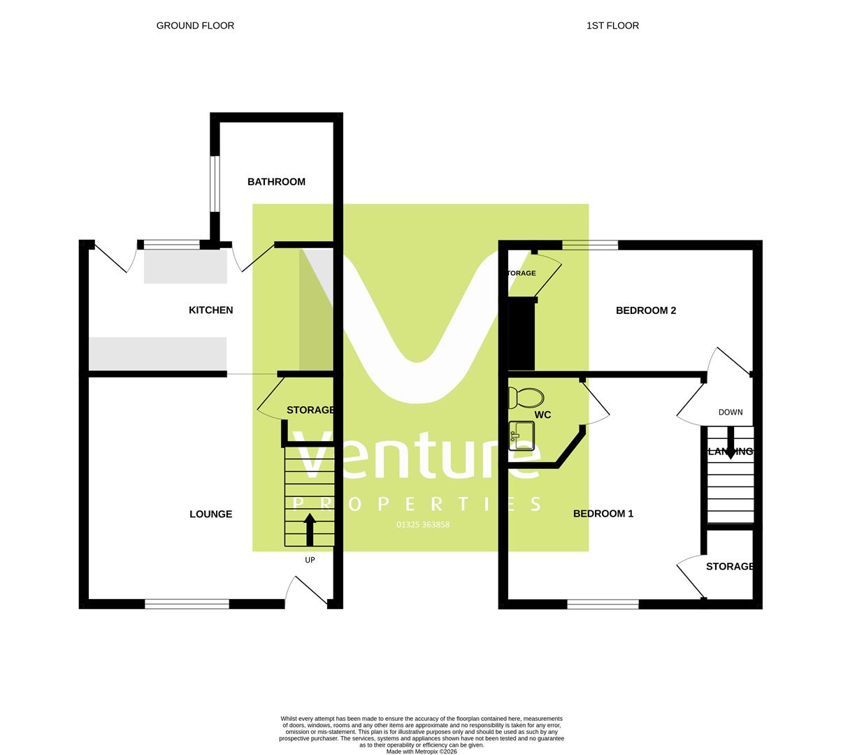 19, Queen Street, Barnard Castle floorplan