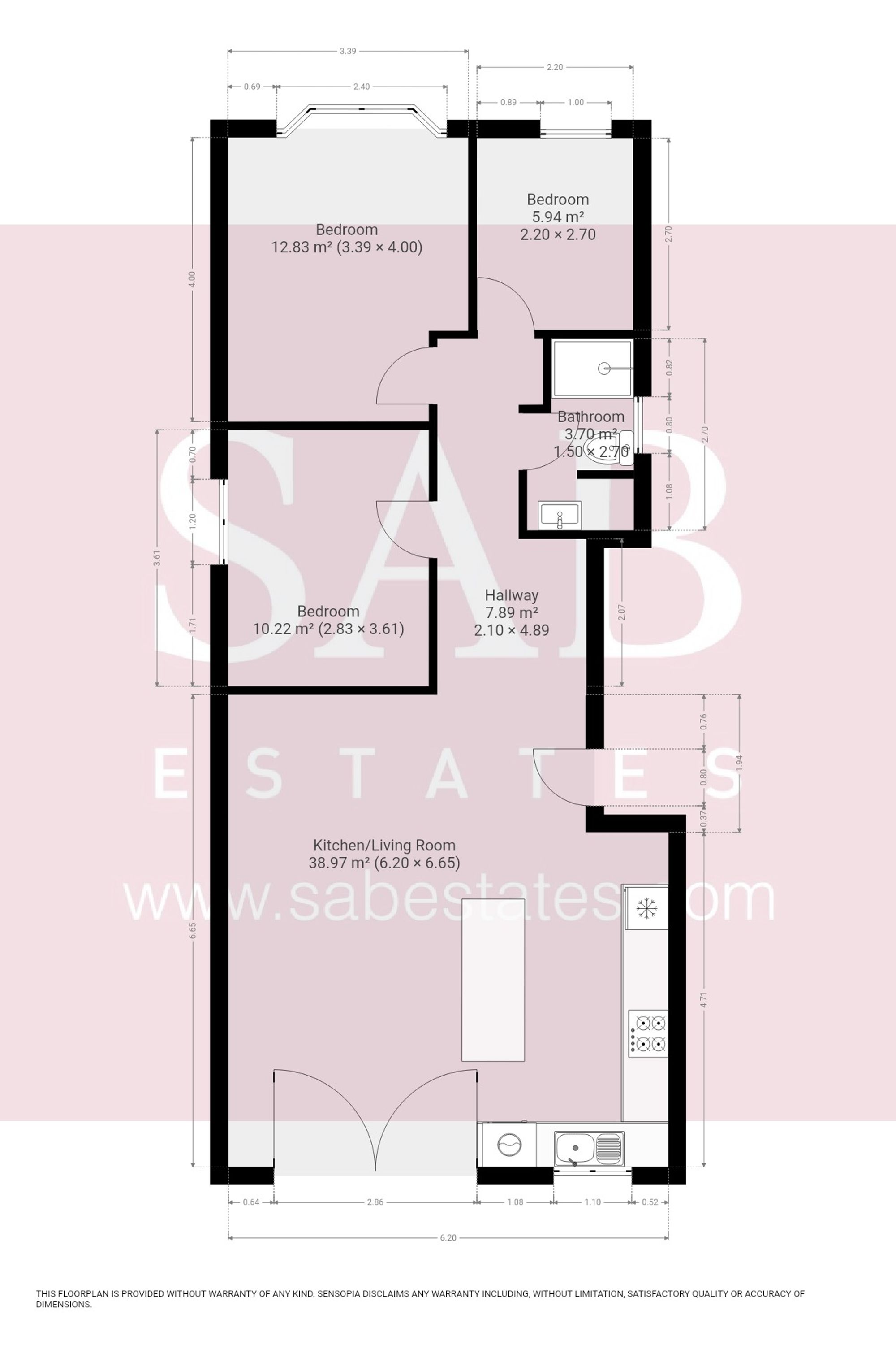 13 Millet Road, Greenford floorplan