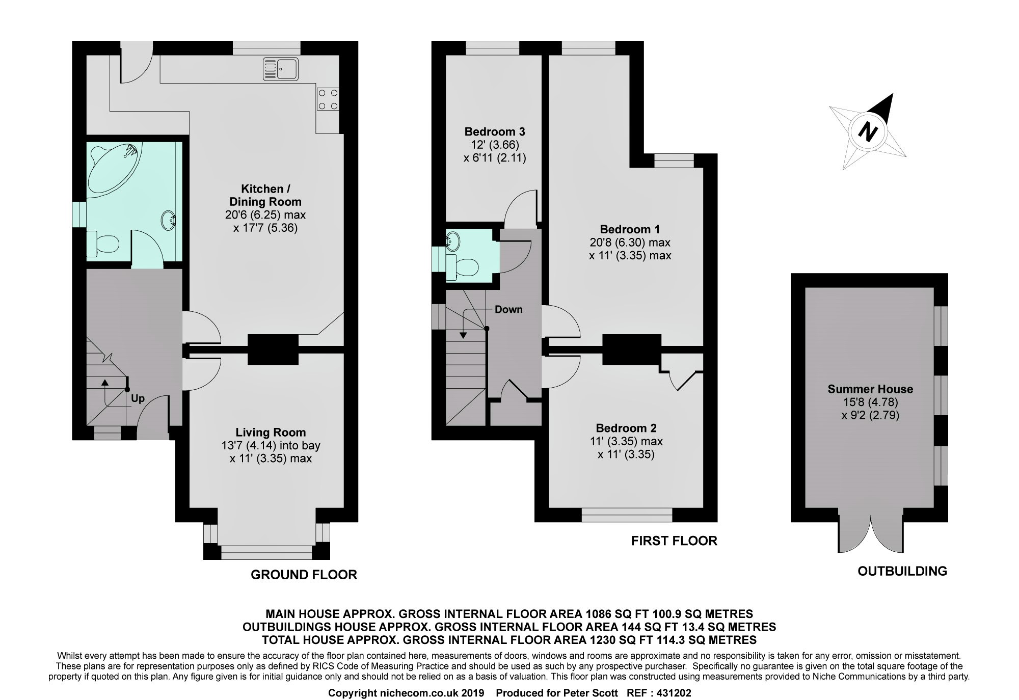3 Bedrooms Semi-detached house for sale in Cross Lanes, Chalfont St. Peter, Gerrards Cross SL9