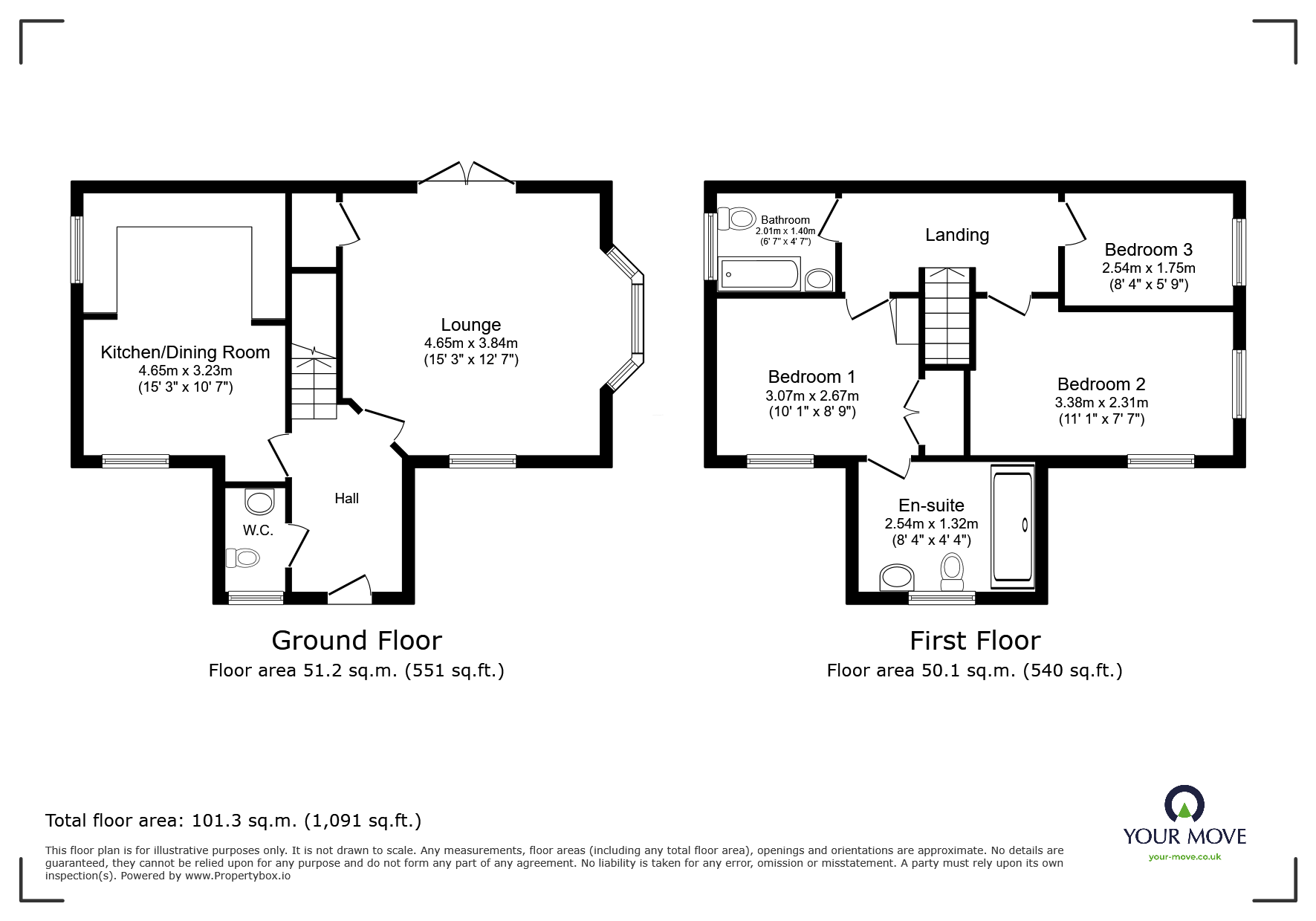 34, Crystal Drive, Telford floorplan