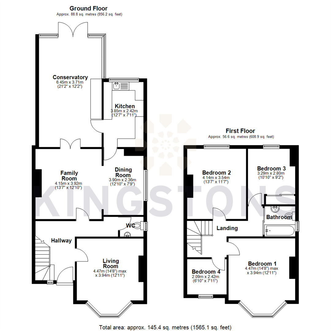 33, Sandridge Road, Wiltshire floorplan