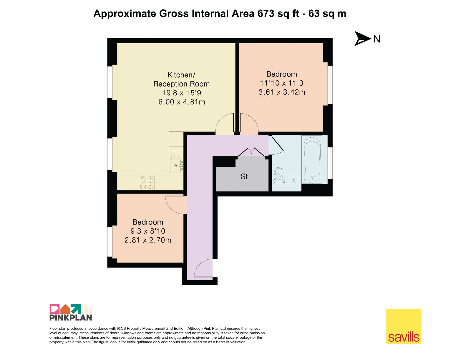 Flat 10, Fanshaw House,, Fanshaw Street, London floorplan