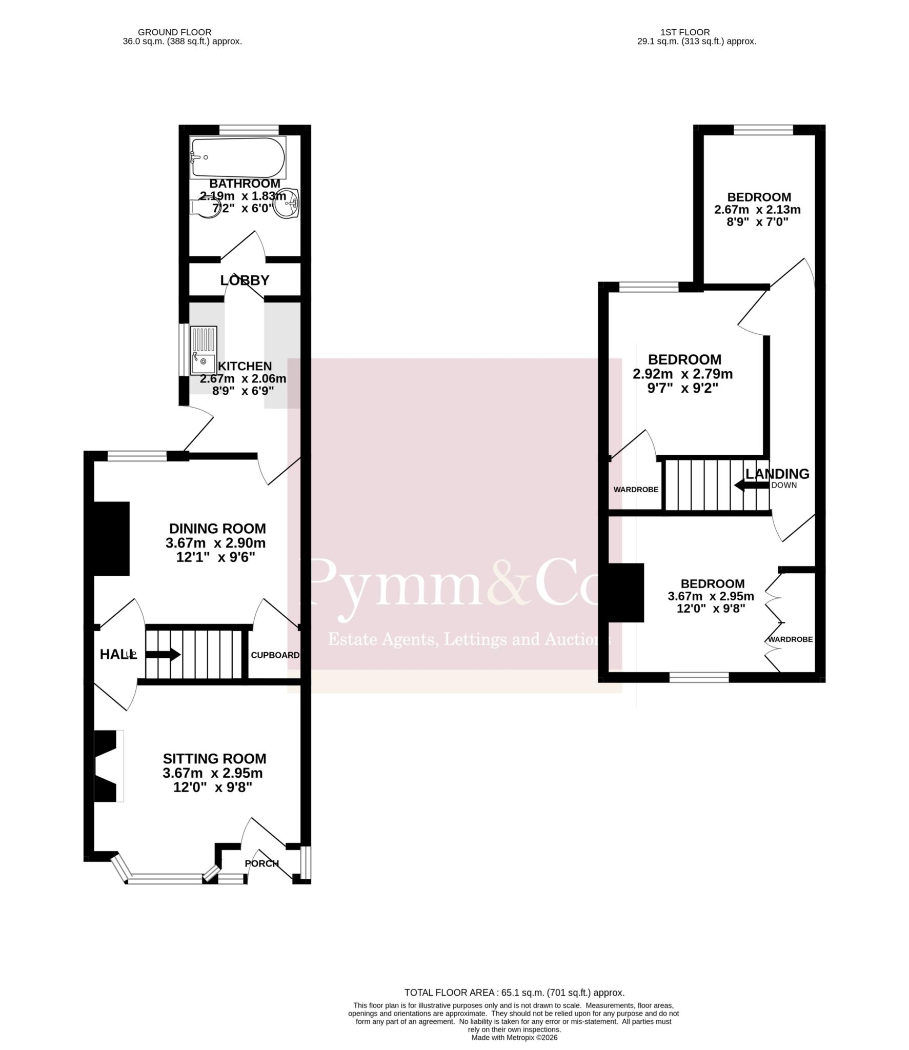 Painters Cottage, Wyndham Park, Cromer floorplan
