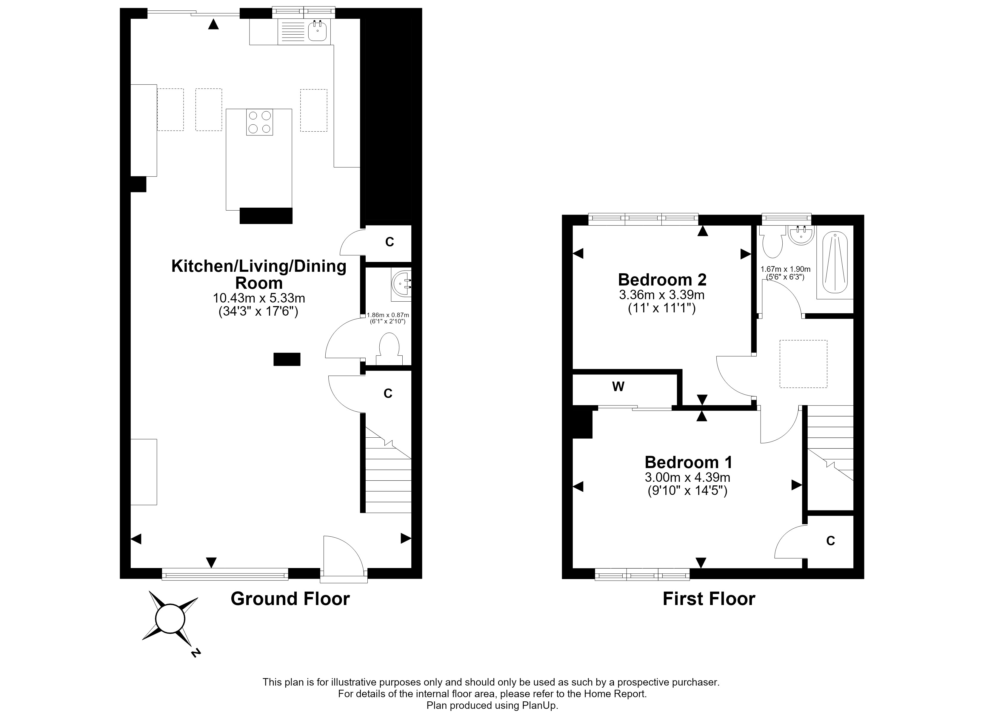 27, Ross Gardens, Newington, Edinburgh floorplan