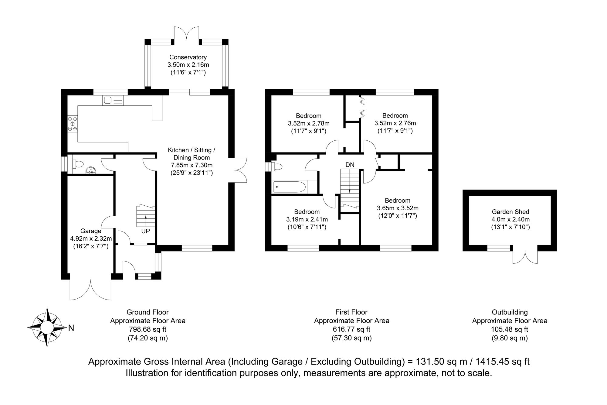 51 Christie Avenue, Lewes floorplan