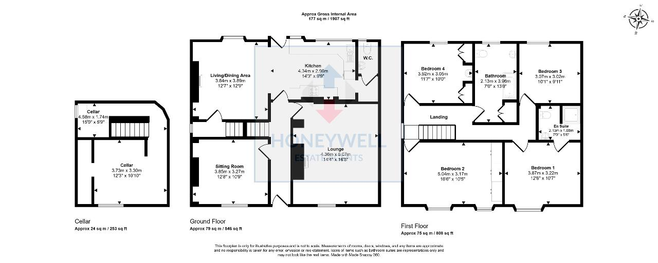 14, Ribble Lane, Chatburn floorplan